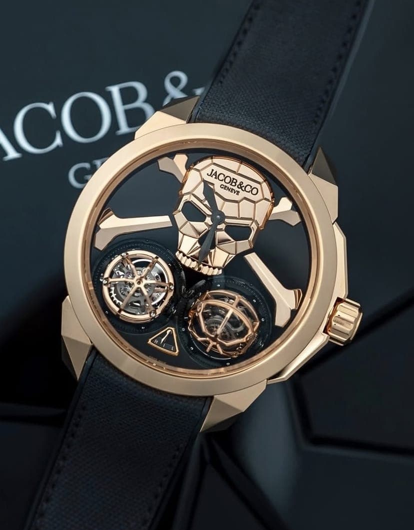 Jacob & Co Skull Double Tourbillon