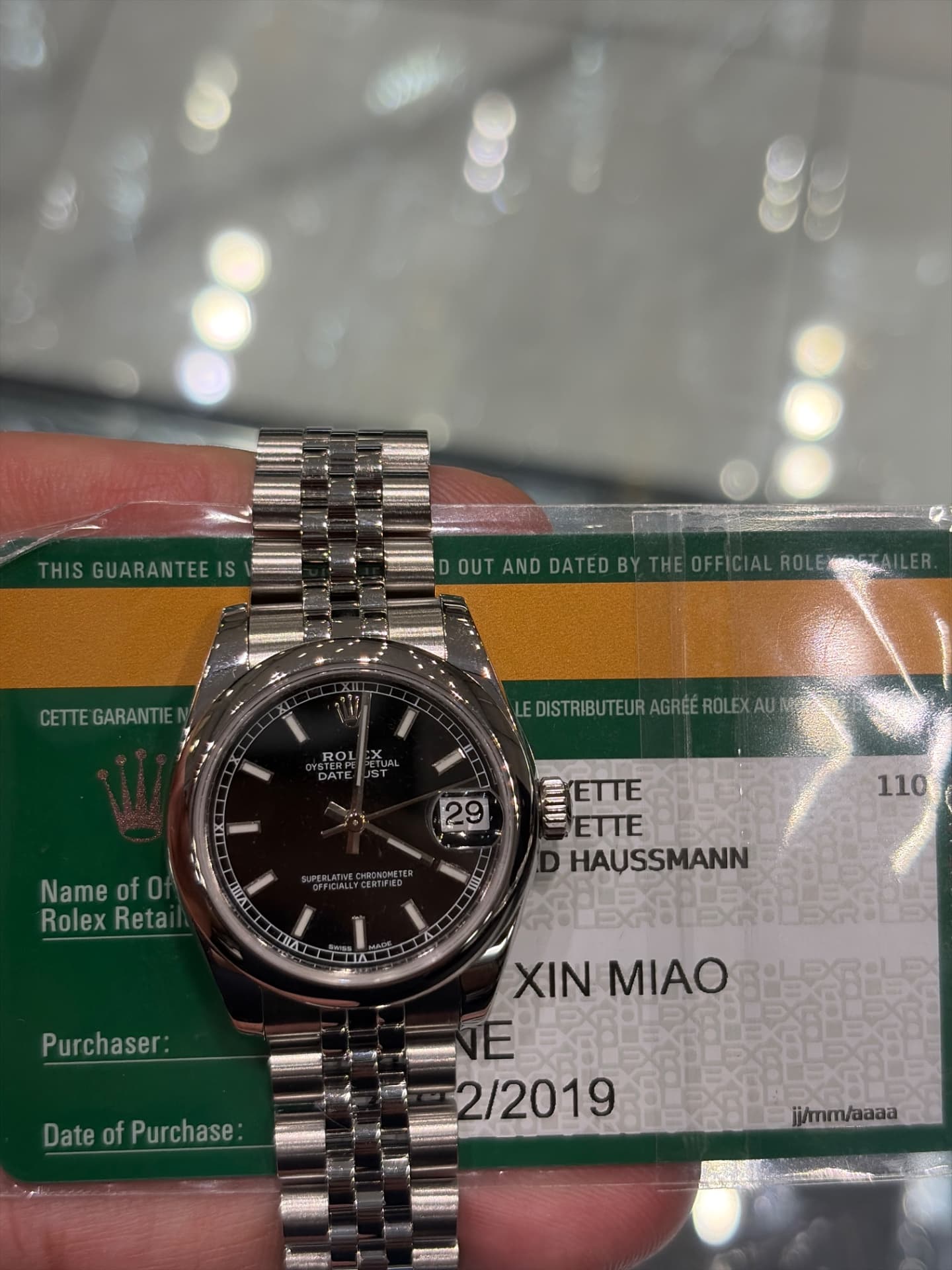 Rolex Datejust 31