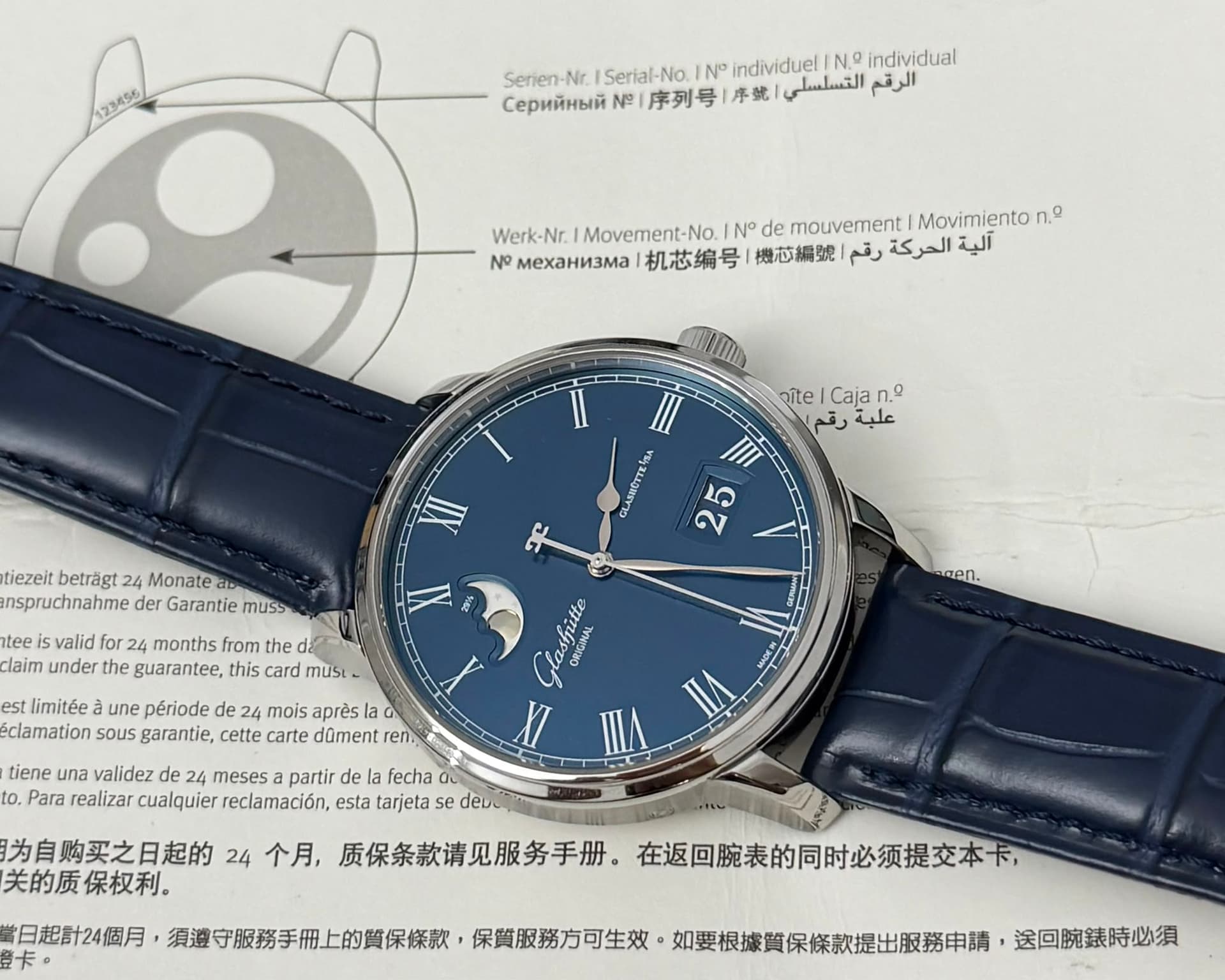 Glashütte Original Senator Moon Phase