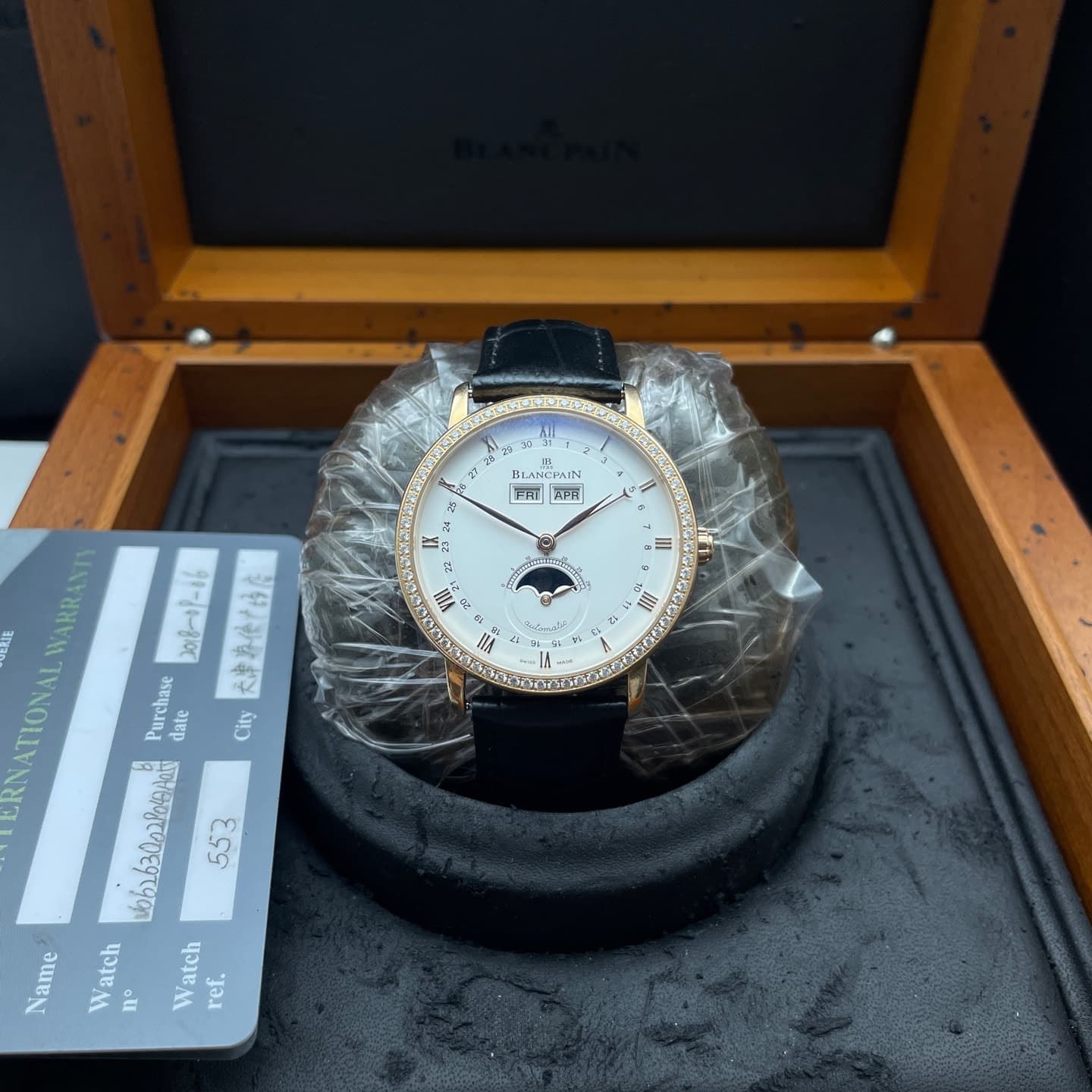 Blancpain Villeret Quantième Complet GMT