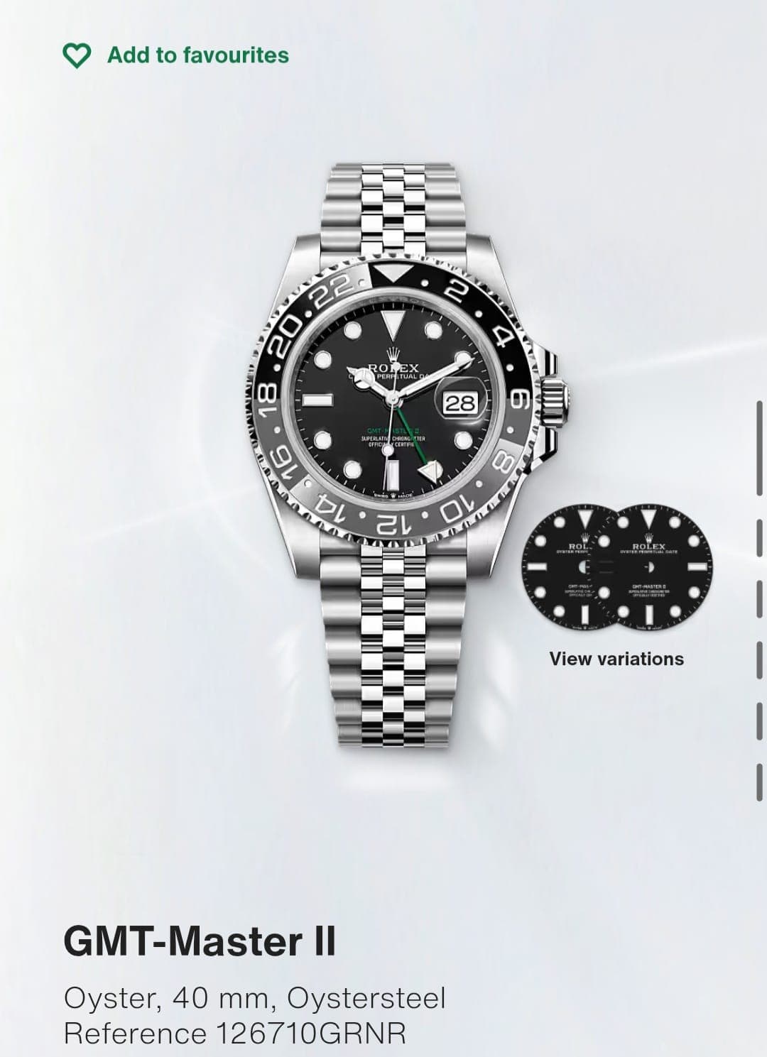 Rolex GMT-Master II