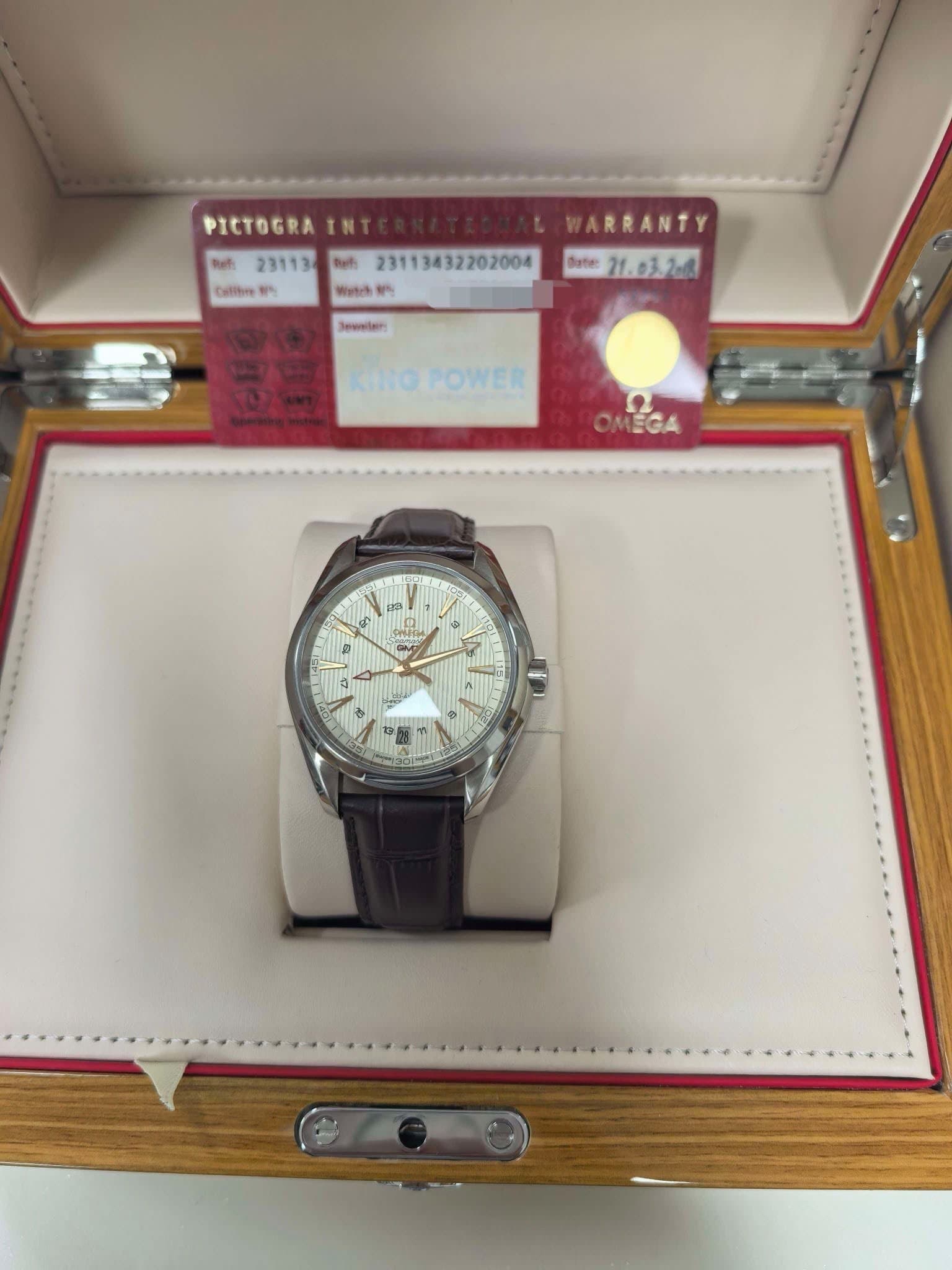 Omega De Ville Hour Vision Annual Calendar