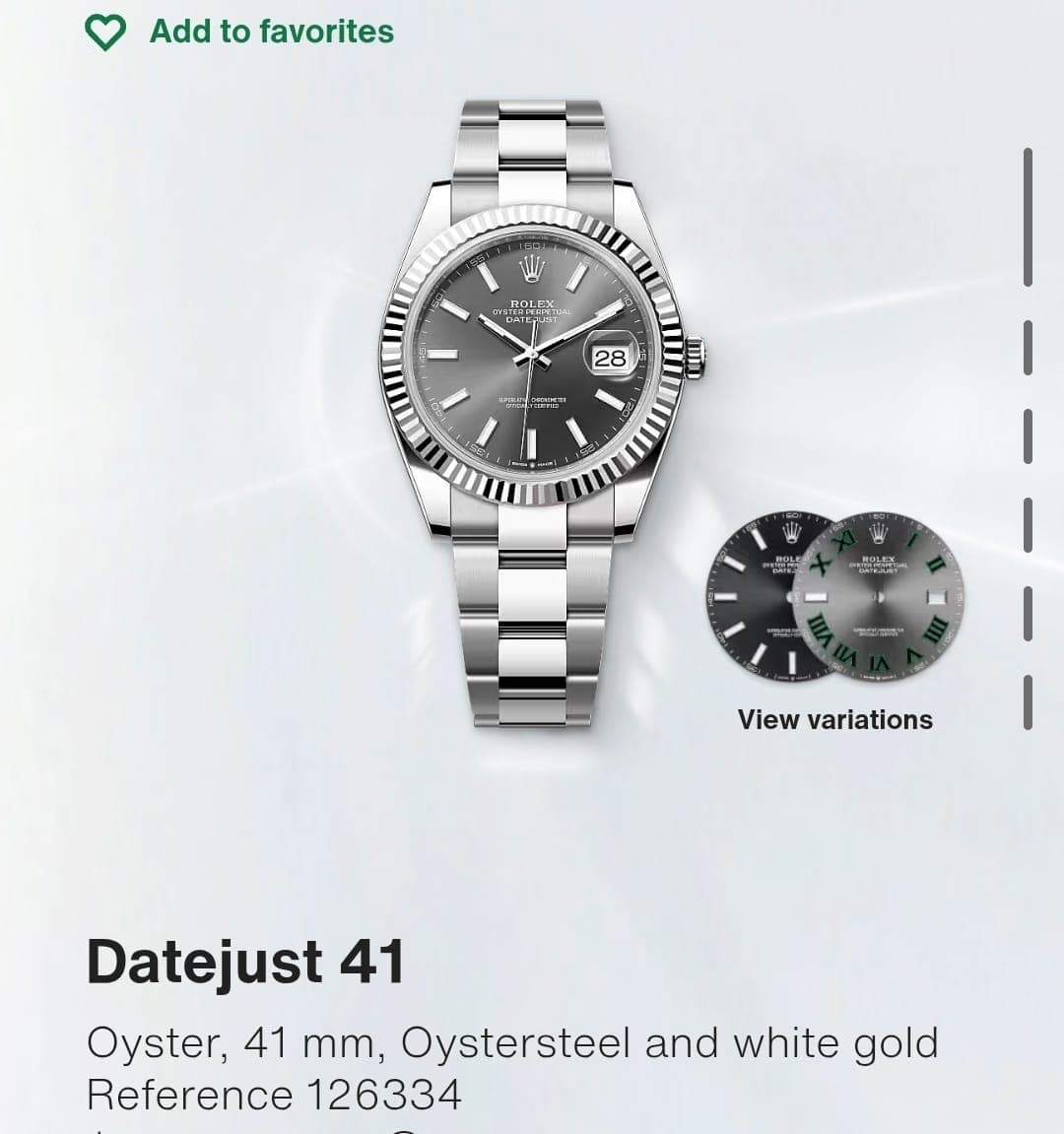 Rolex Datejust 41
