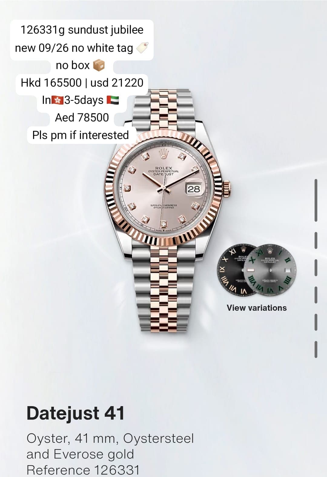 Rolex Datejust 41