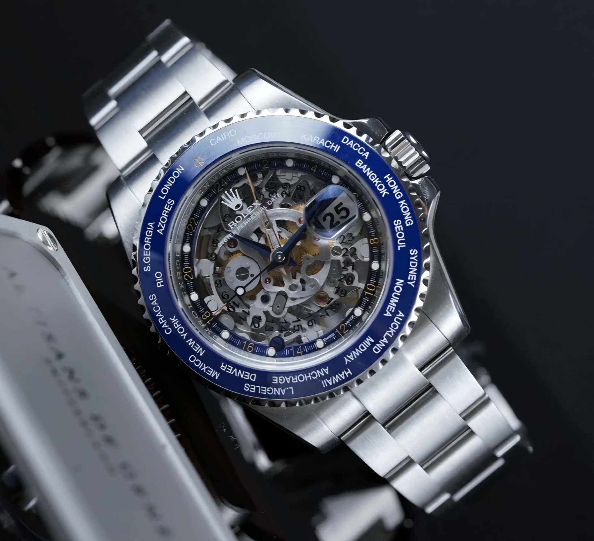 Rolex GMT-Master II Artisans de Genève "World Time Challenge"