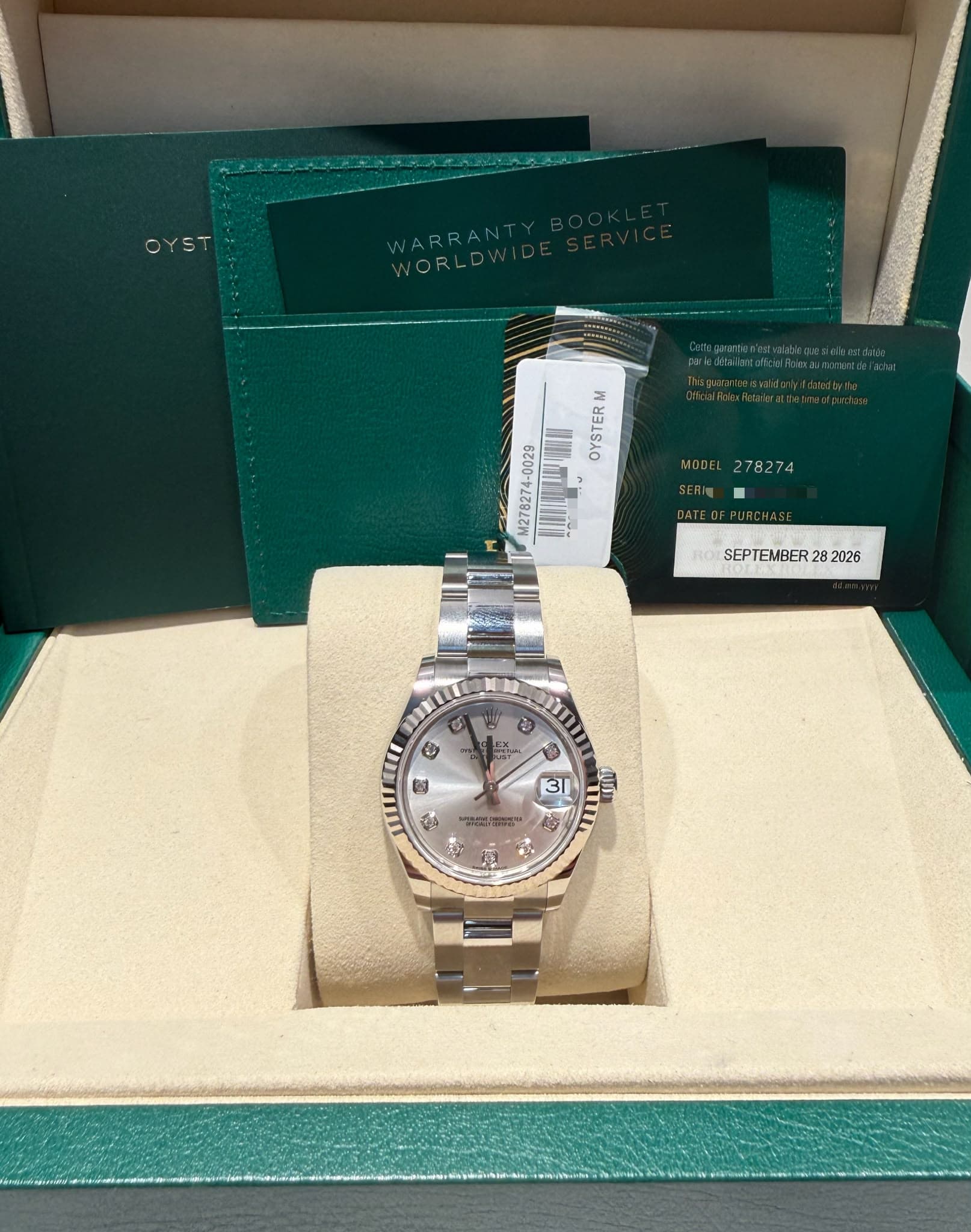 Rolex Datejust 31