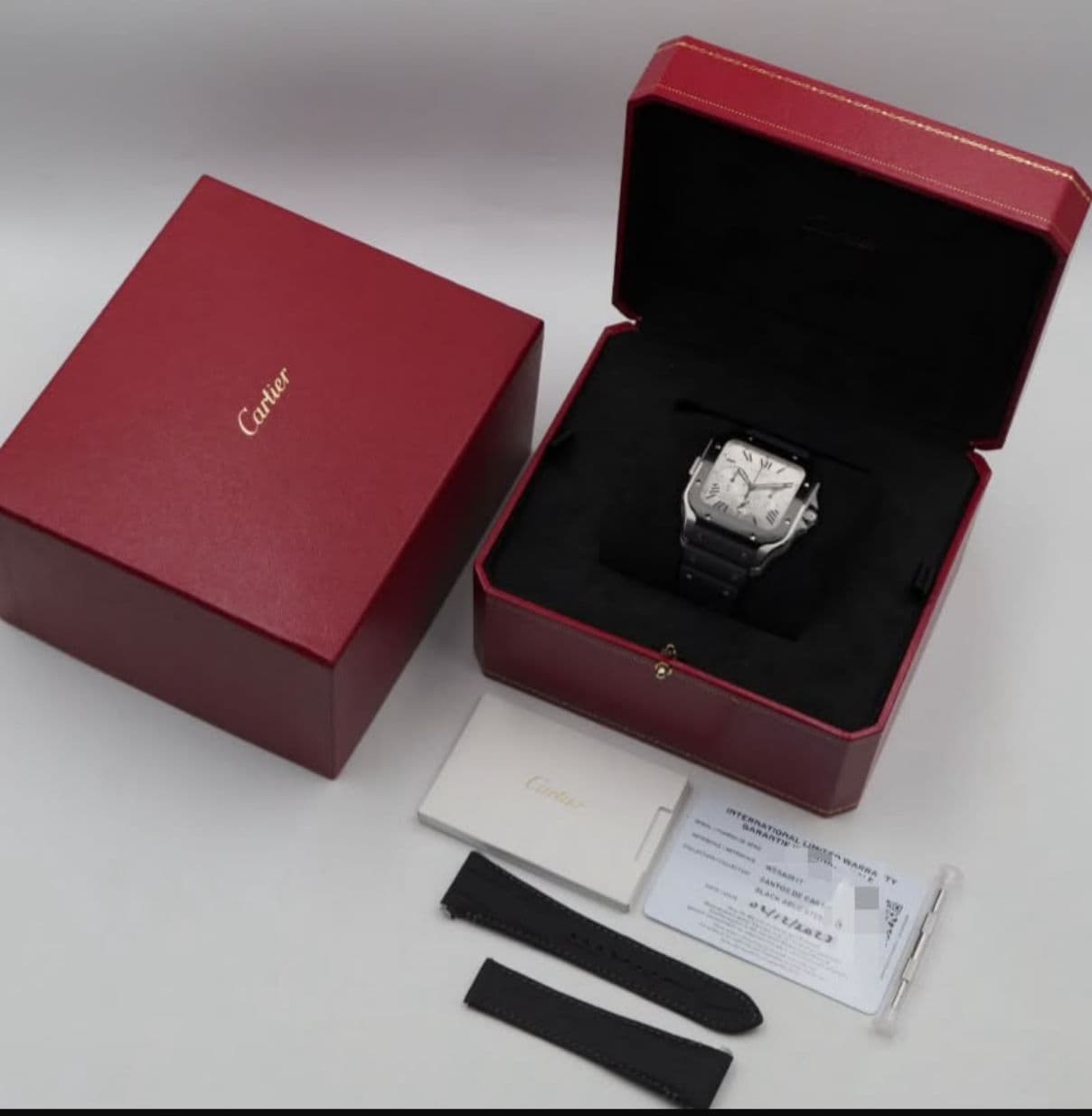 Cartier Santos Chronograph