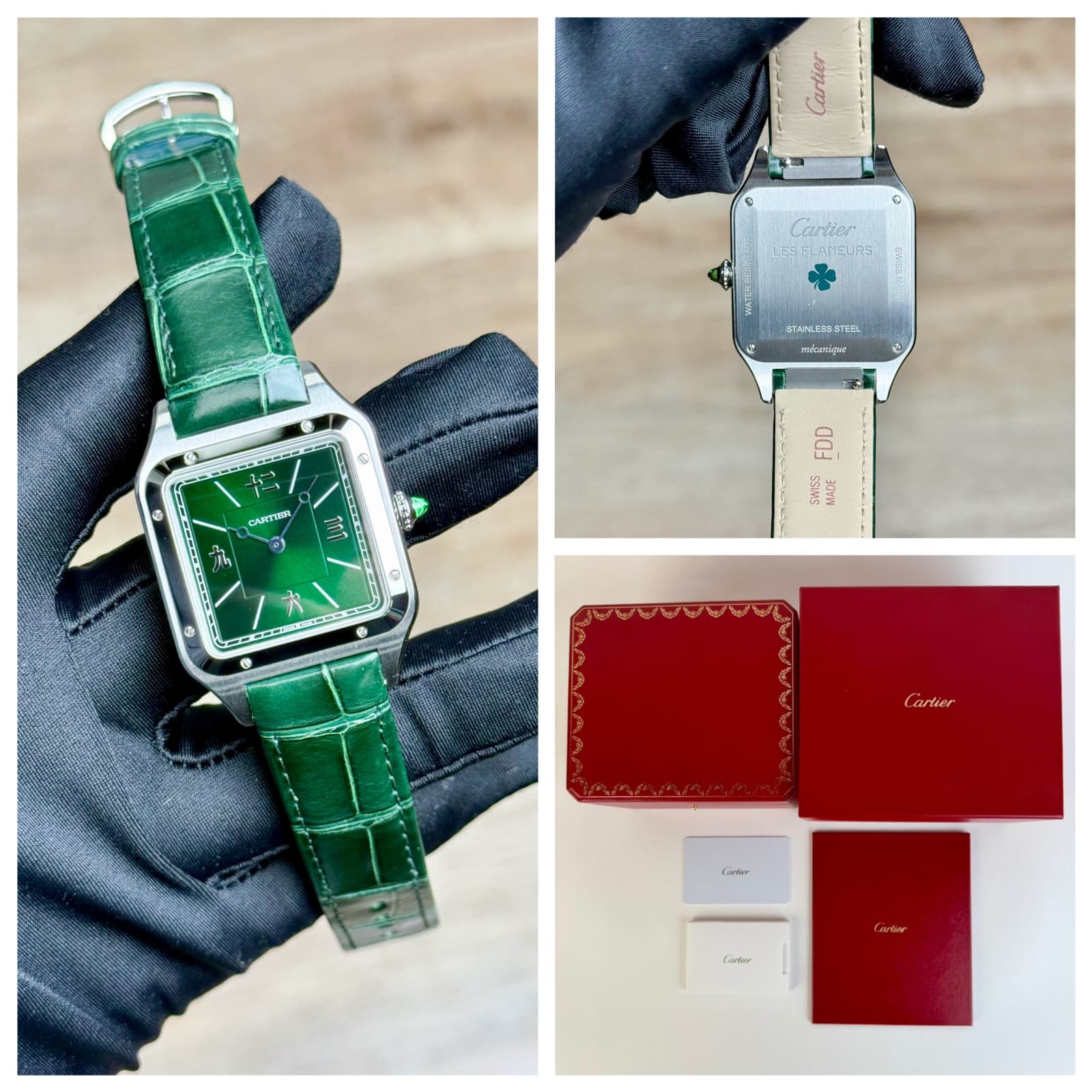 Cartier Santos-Dumont Les Flaneurs Limited Edition