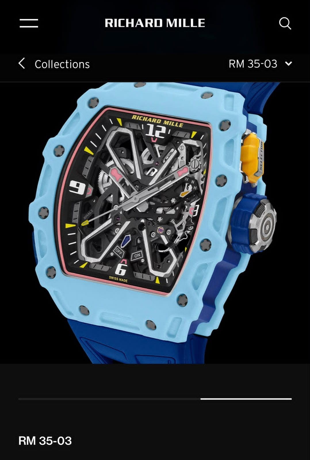 Richard Mille RM 35-03 Rafael Nadal