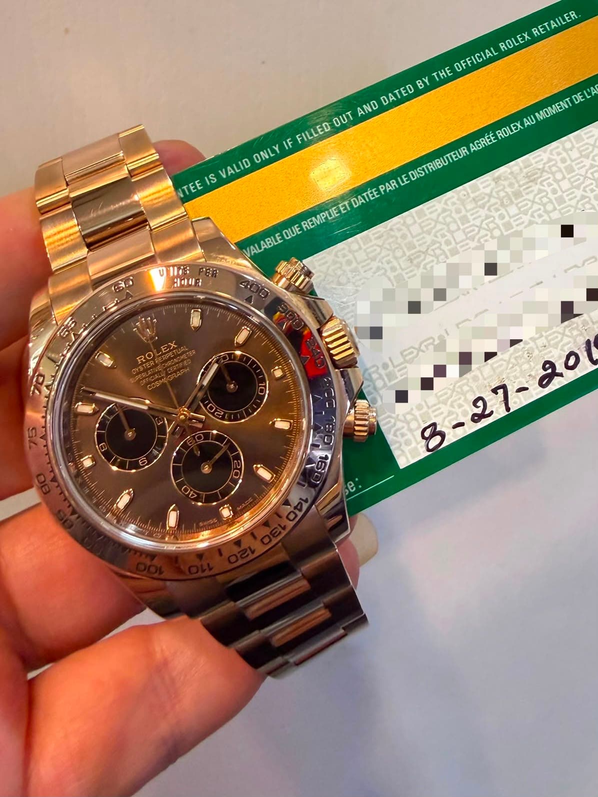 Rolex Daytona (Rose Gold)