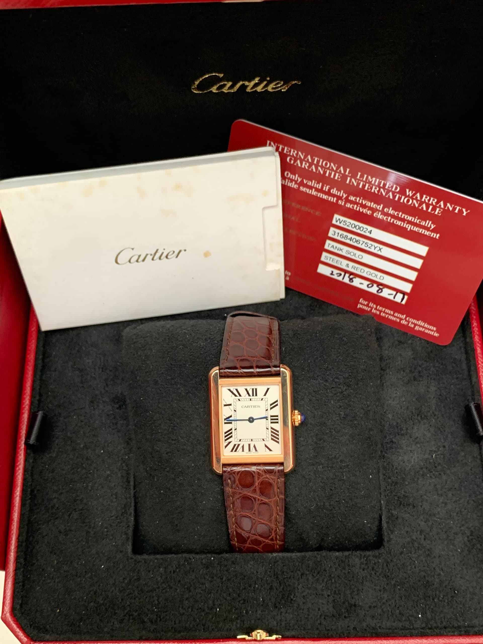 Cartier Tank Solo
