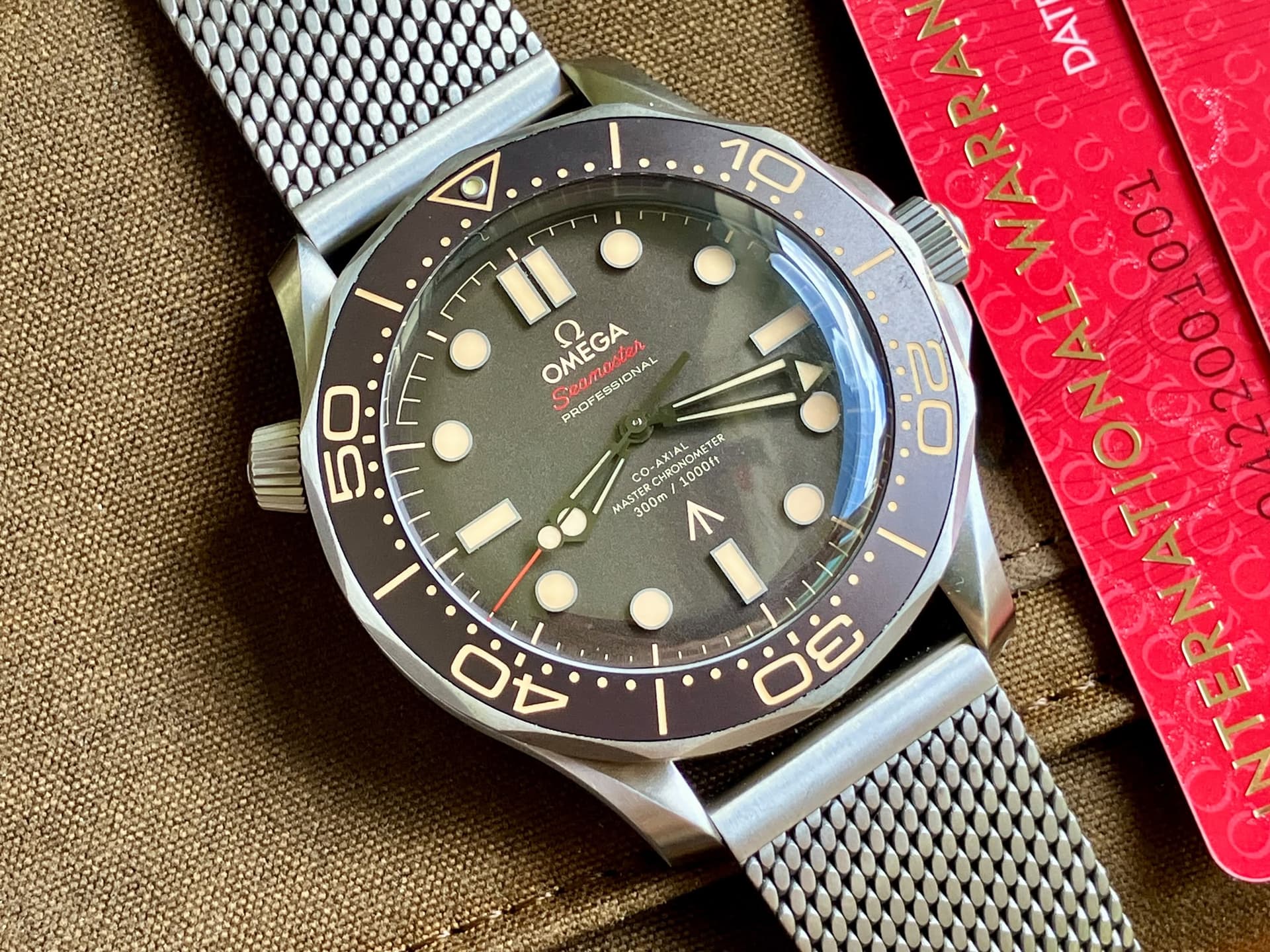 Omega Seamaster Diver 300M No Time To Die