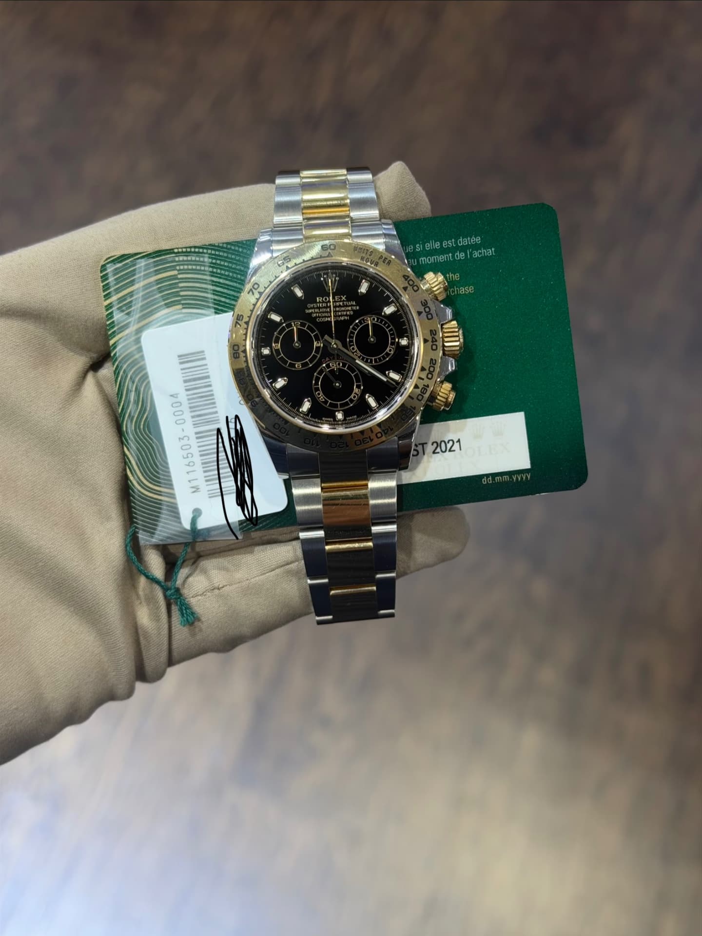 Rolex Daytona (Yellow Gold)