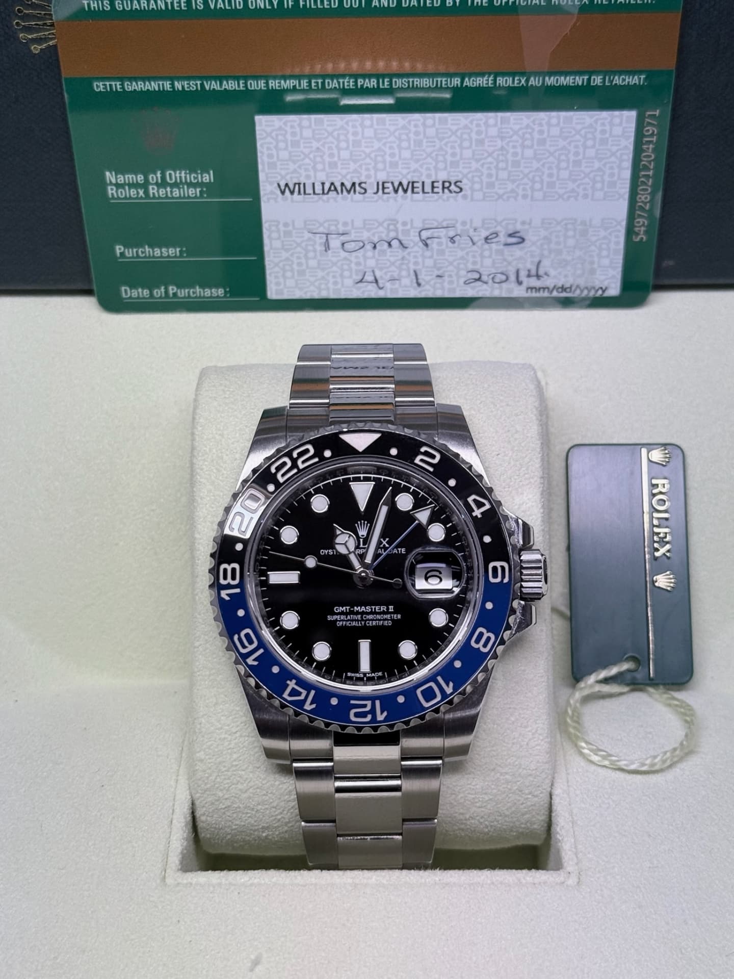 Rolex GMT-Master II