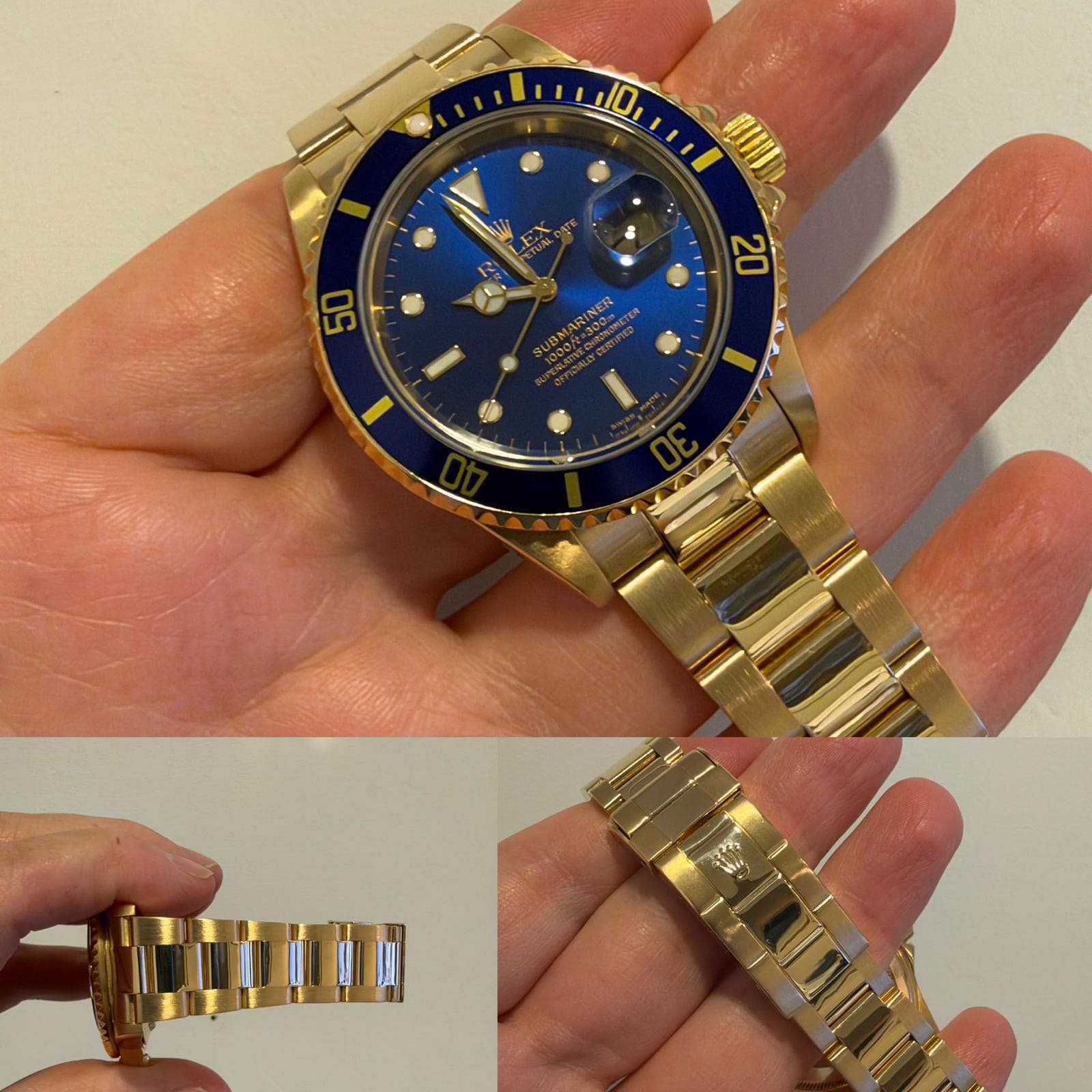 Rolex Submariner (Yellow Gold)