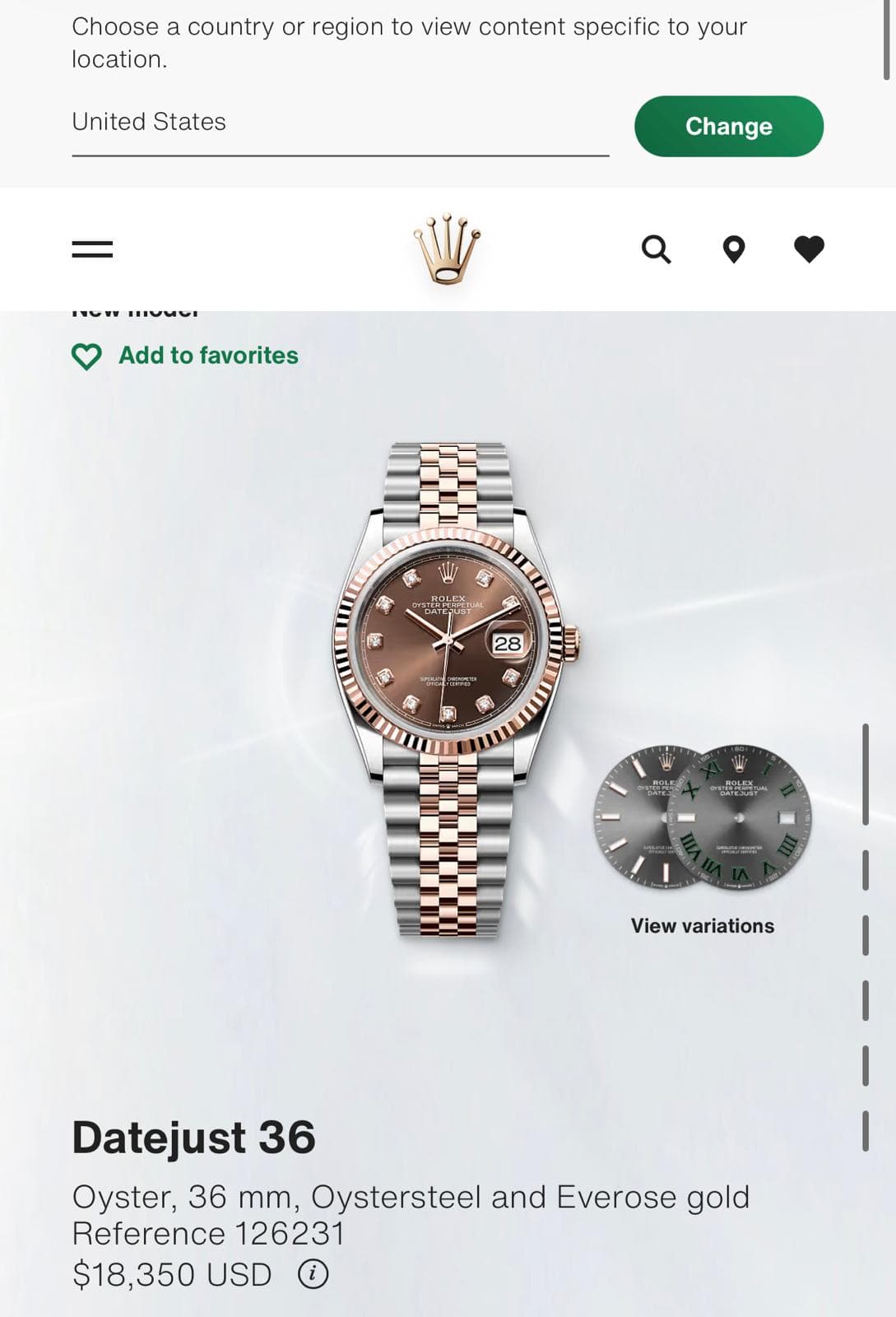 Rolex Datejust 36