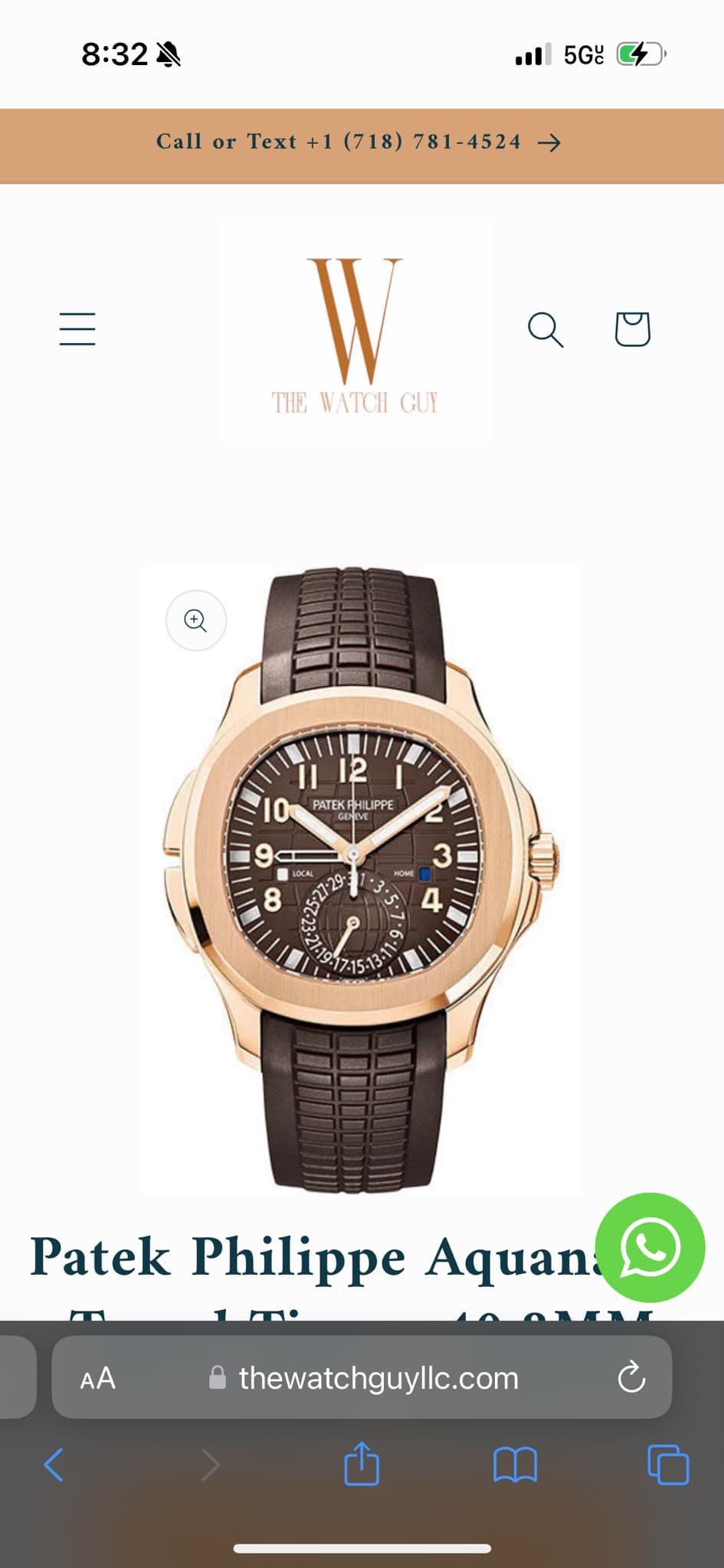 Patek Philippe Aquanaut