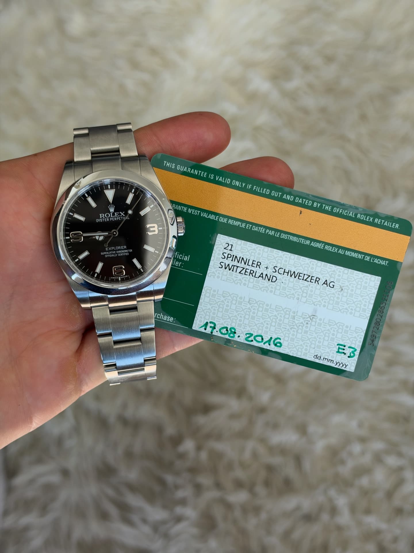 Rolex Explorer I