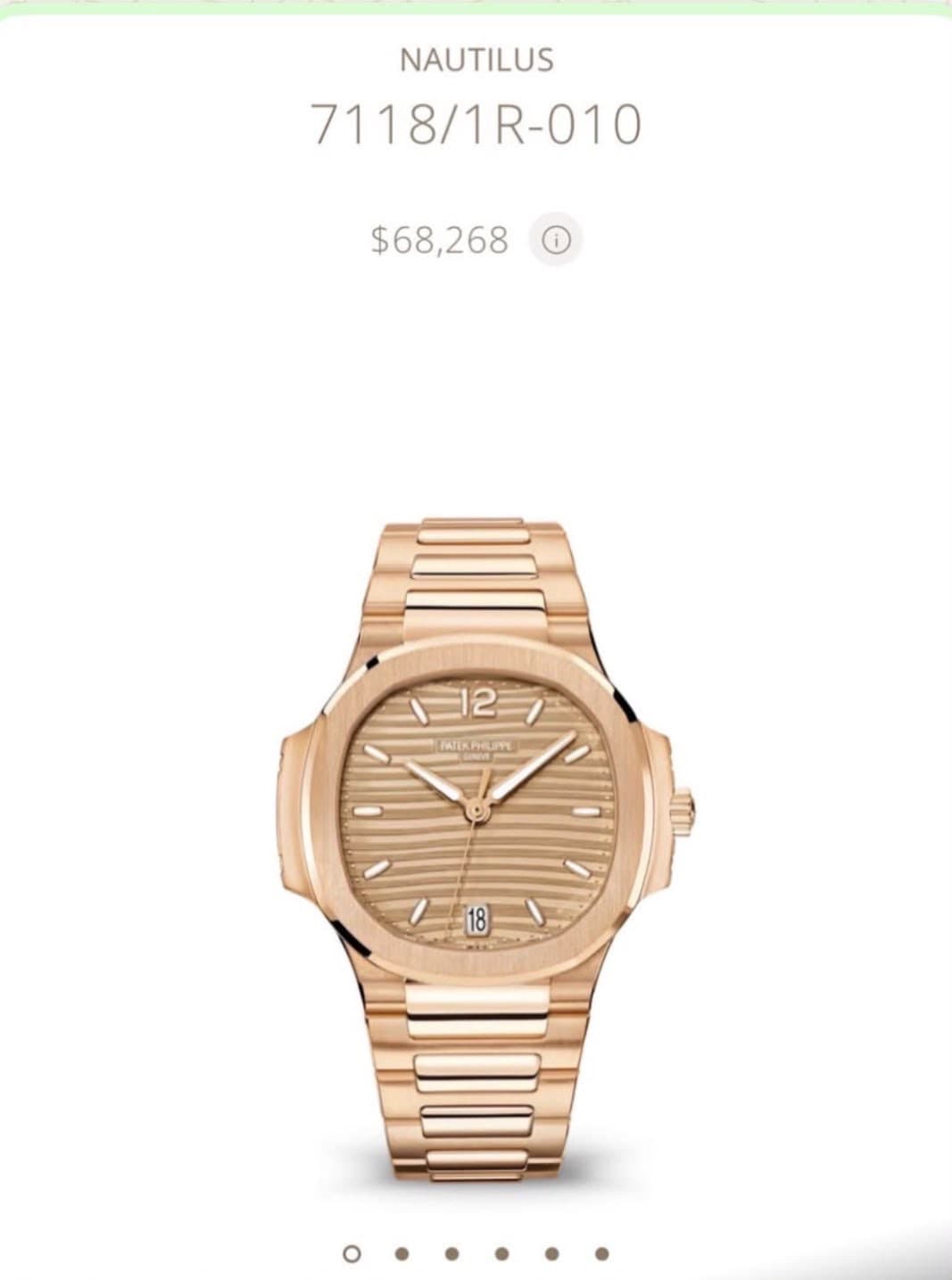 Patek Philippe Nautilus