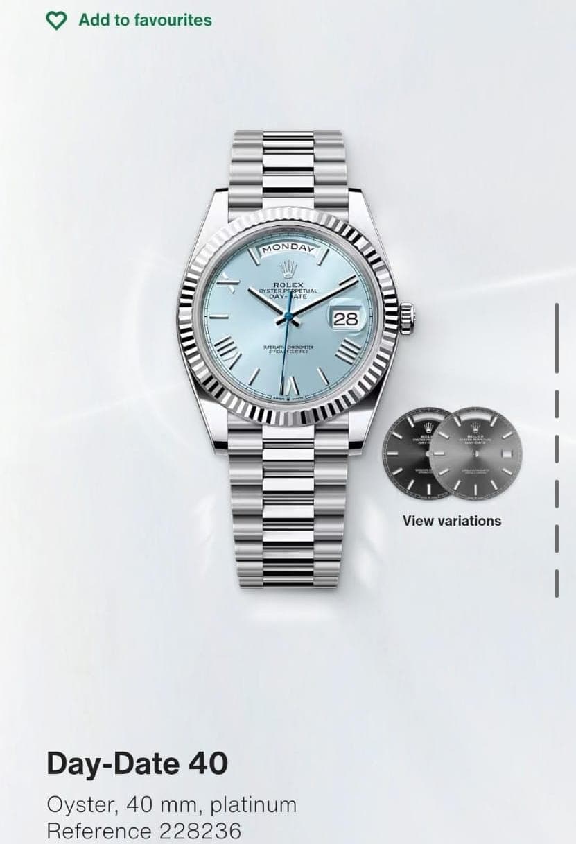 Rolex Day-Date (Platinum)