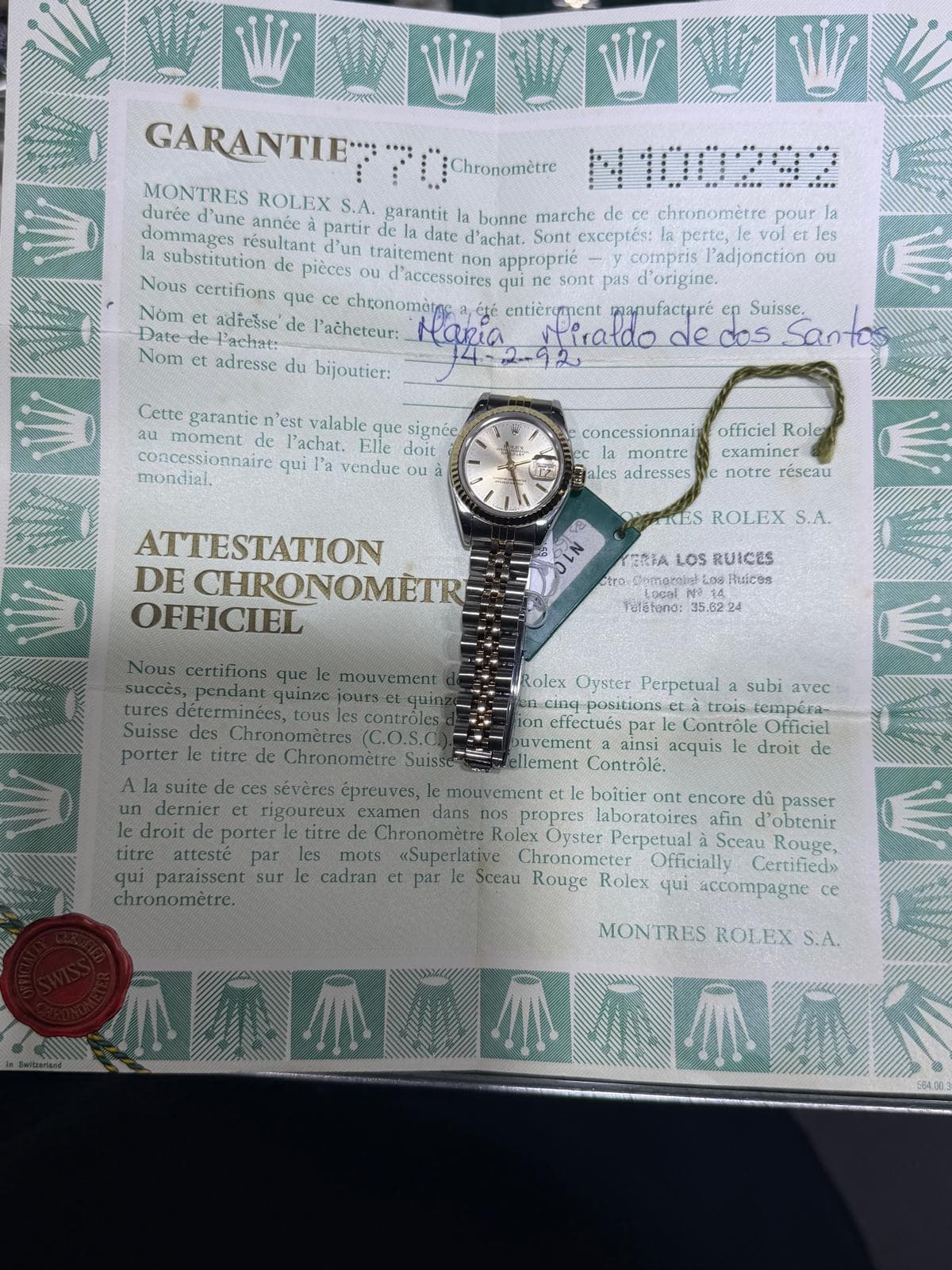 Rolex Datejust 26mm
