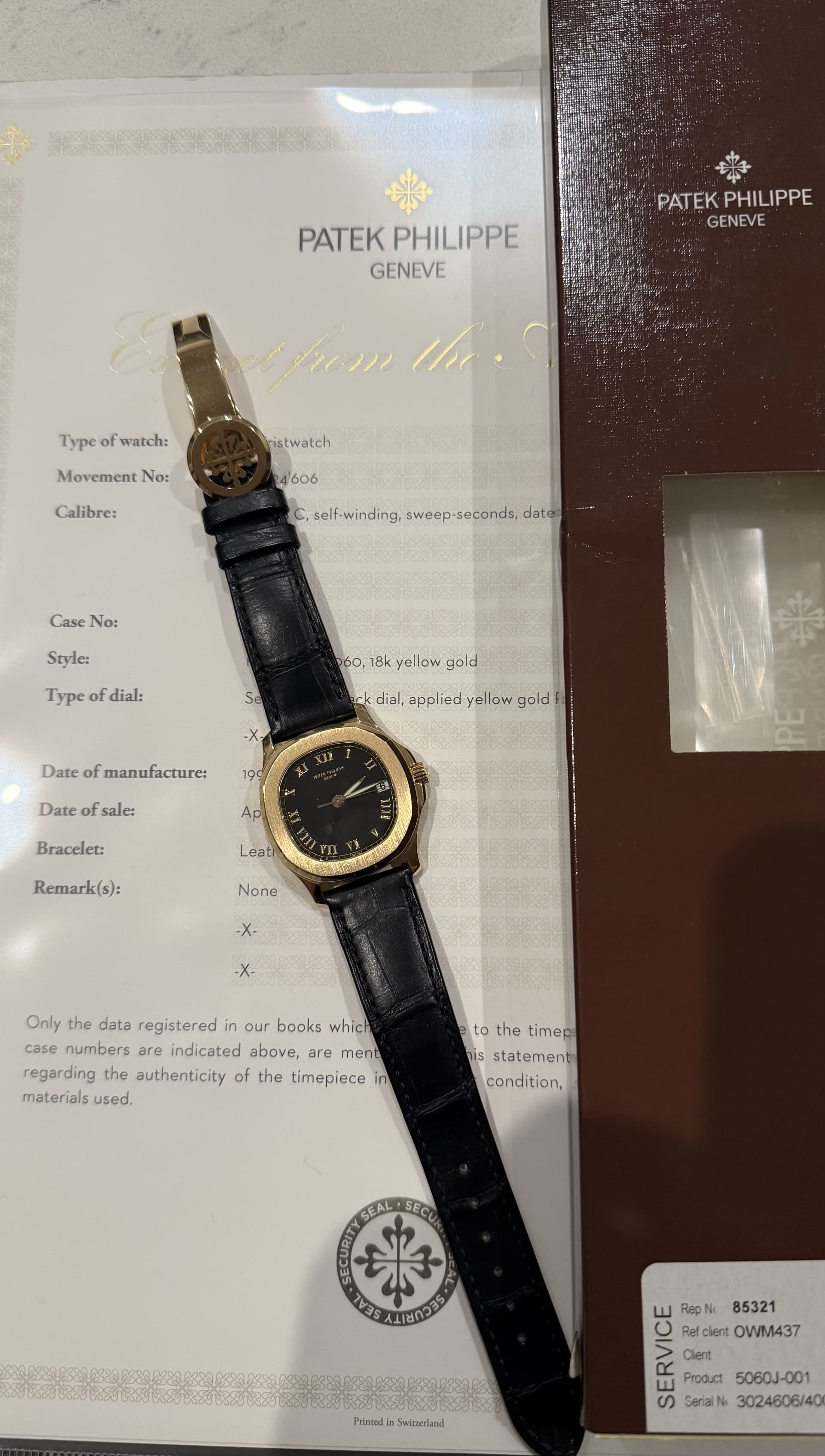 Patek Philippe Nautilus
