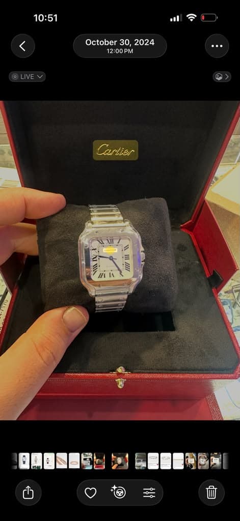 Cartier Santos Medium