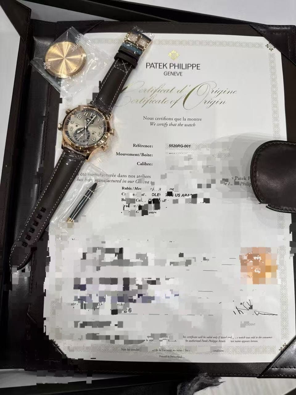 Patek Philippe Alarm Travel Time