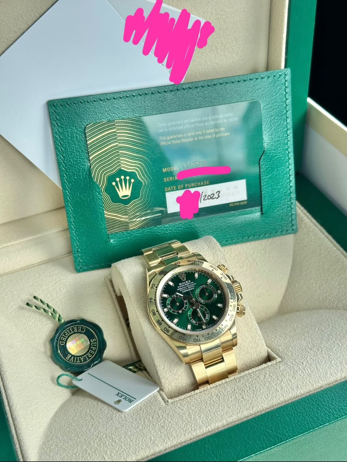 Rolex Daytona (Yellow Gold)