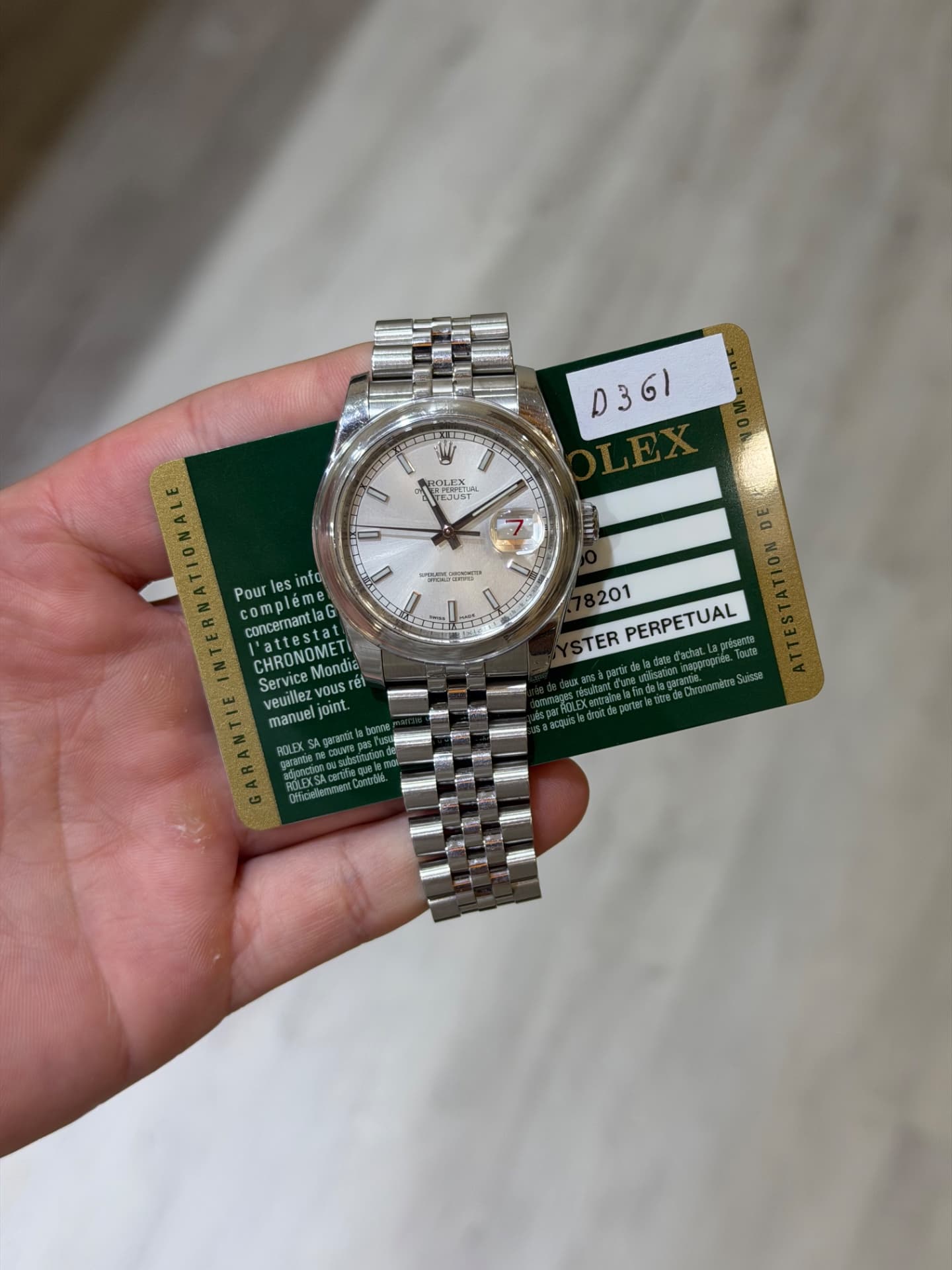 Rolex Datejust 36