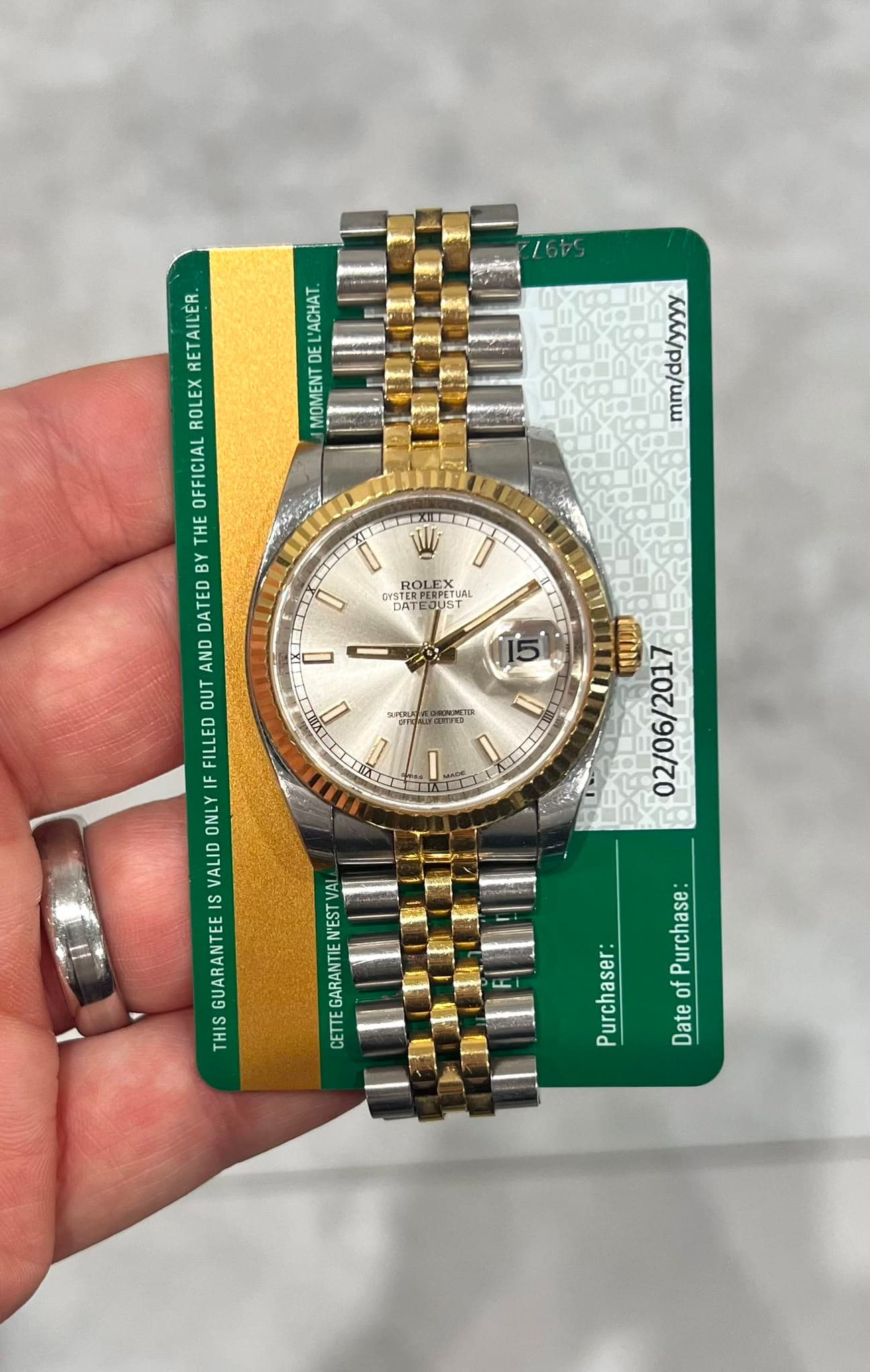 Rolex Datejust 36