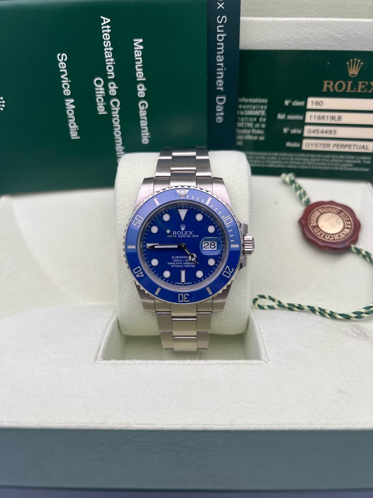 Rolex Submariner (White Gold)