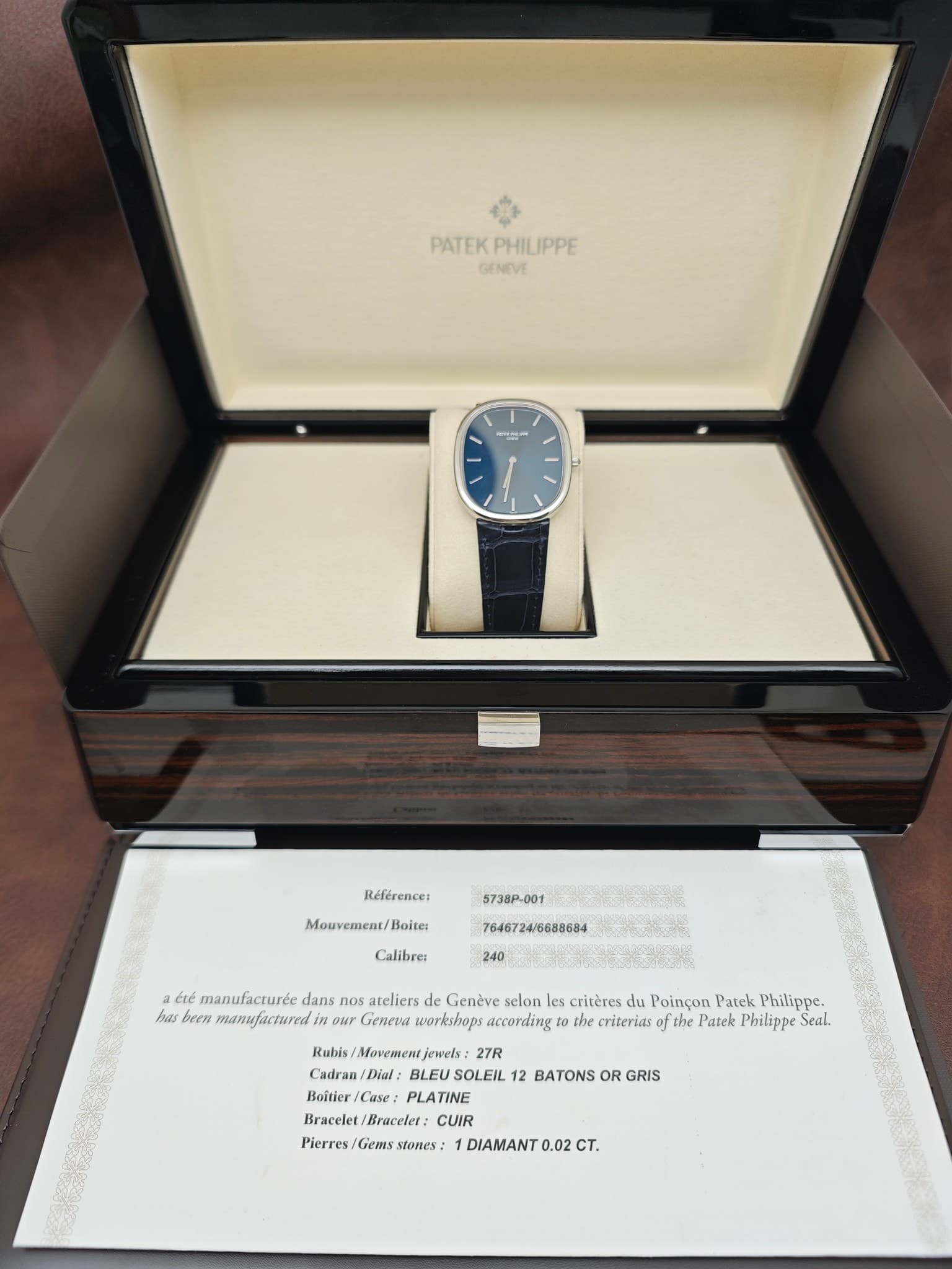 Patek Philippe Golden Ellipse