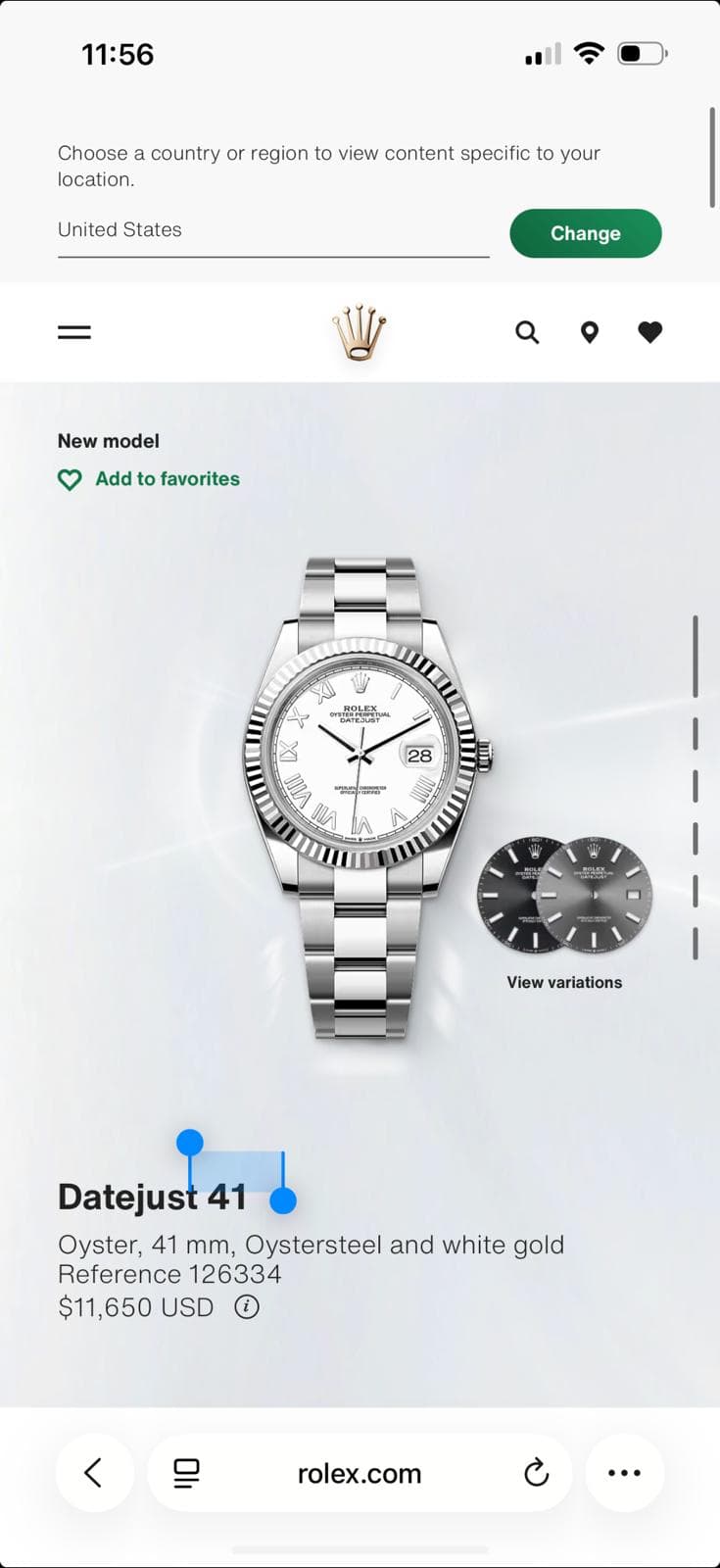 Rolex Datejust 41