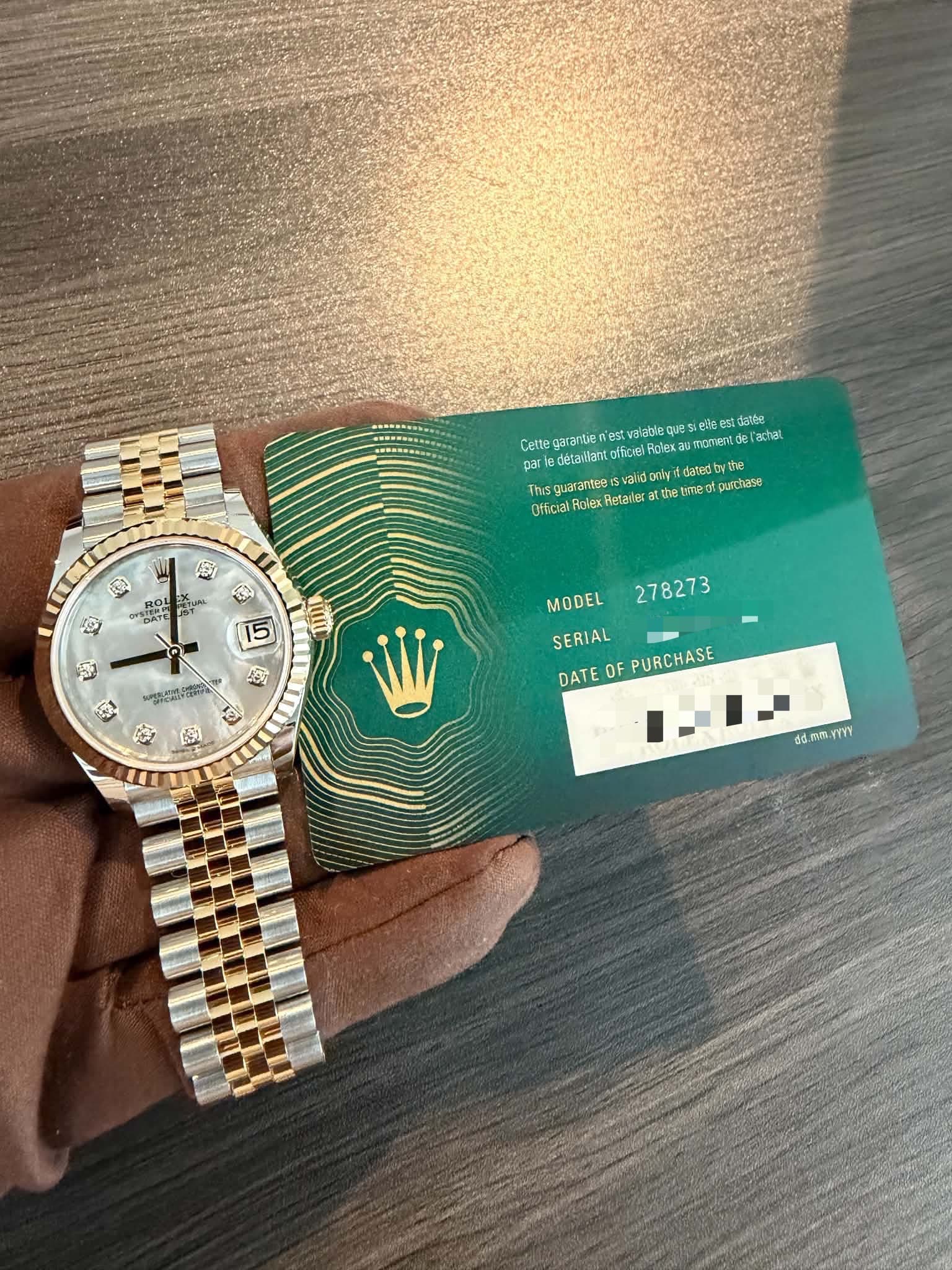 Rolex Datejust 31