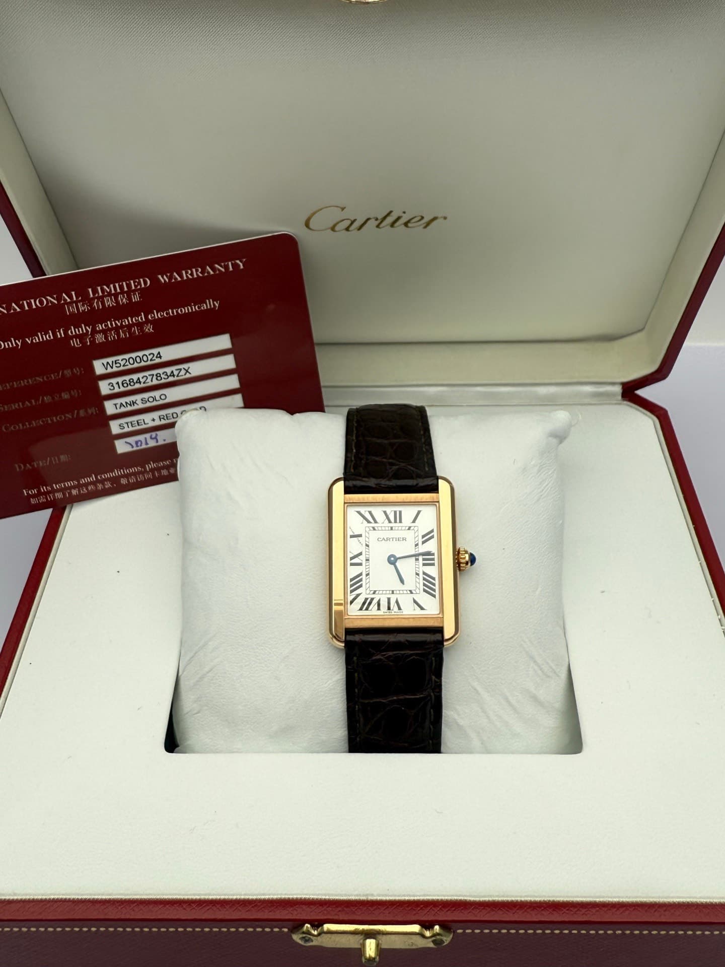 Cartier Tank Solo