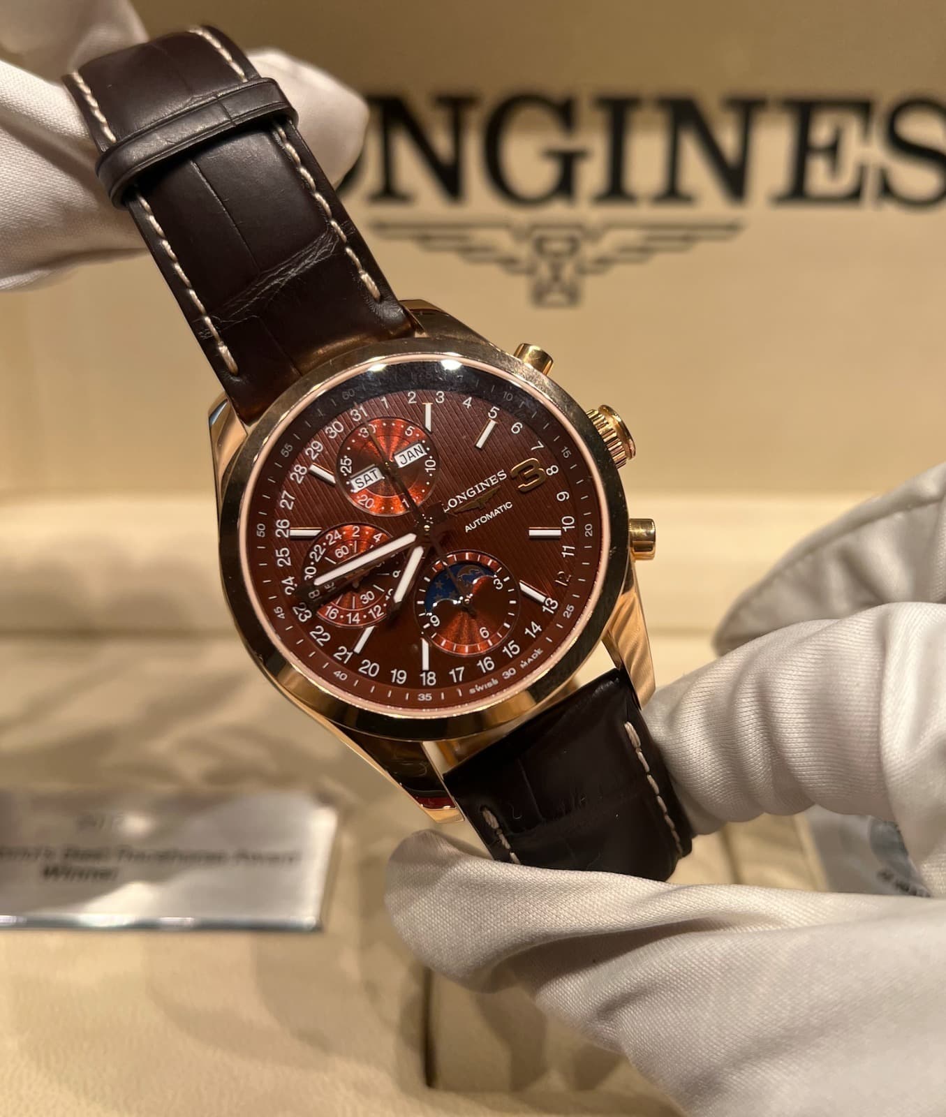 Longines Conquest Classic Chronograph Moonphase