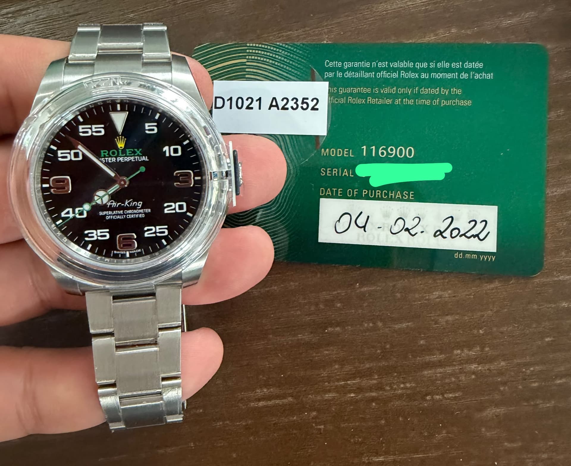 Rolex Air-King