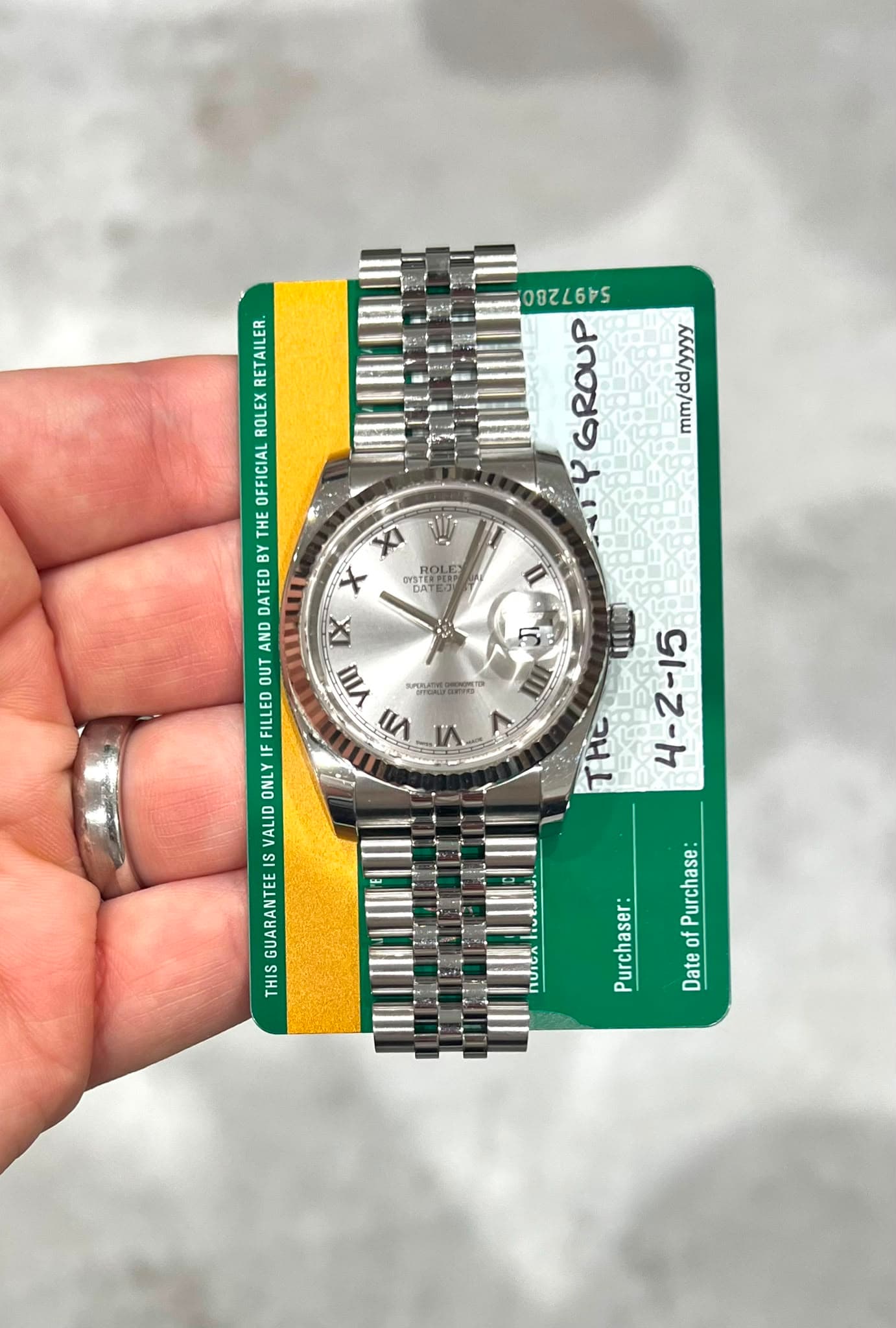 Rolex Datejust 36