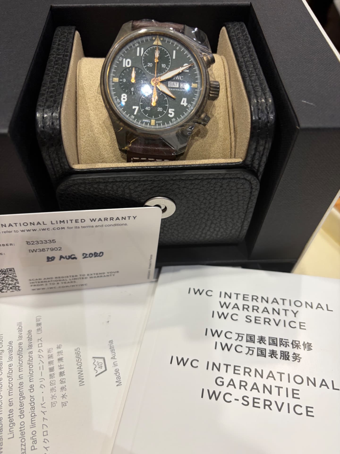 IWC Pilot's Watch Chronograph 41 Bronze Spitfire