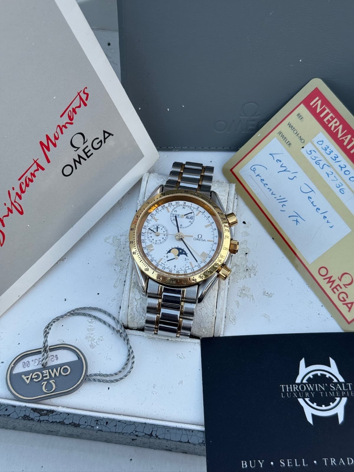 Omega Speedmaster Triple Date Moonphase