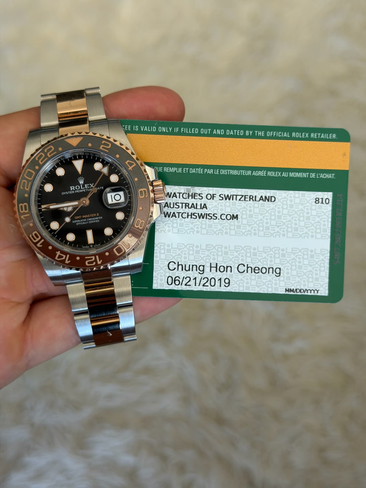 Rolex GMT-Master II