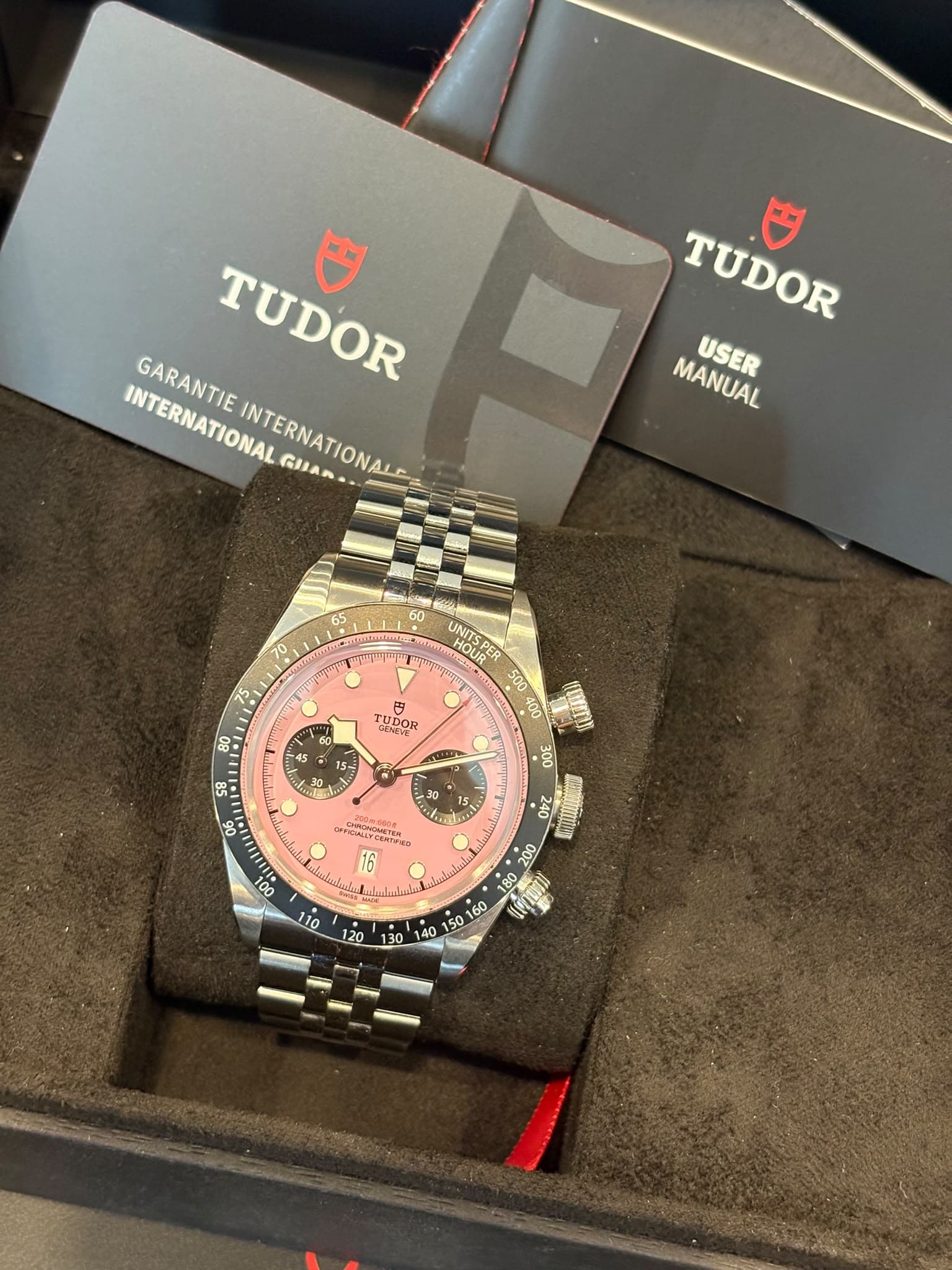 Tudor Black Bay Chronograph Flamingo