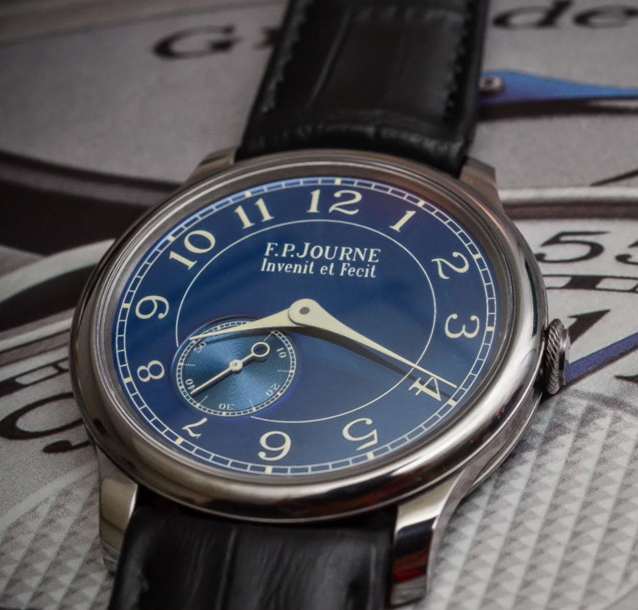 F.P. Journe Chronographe Bleu