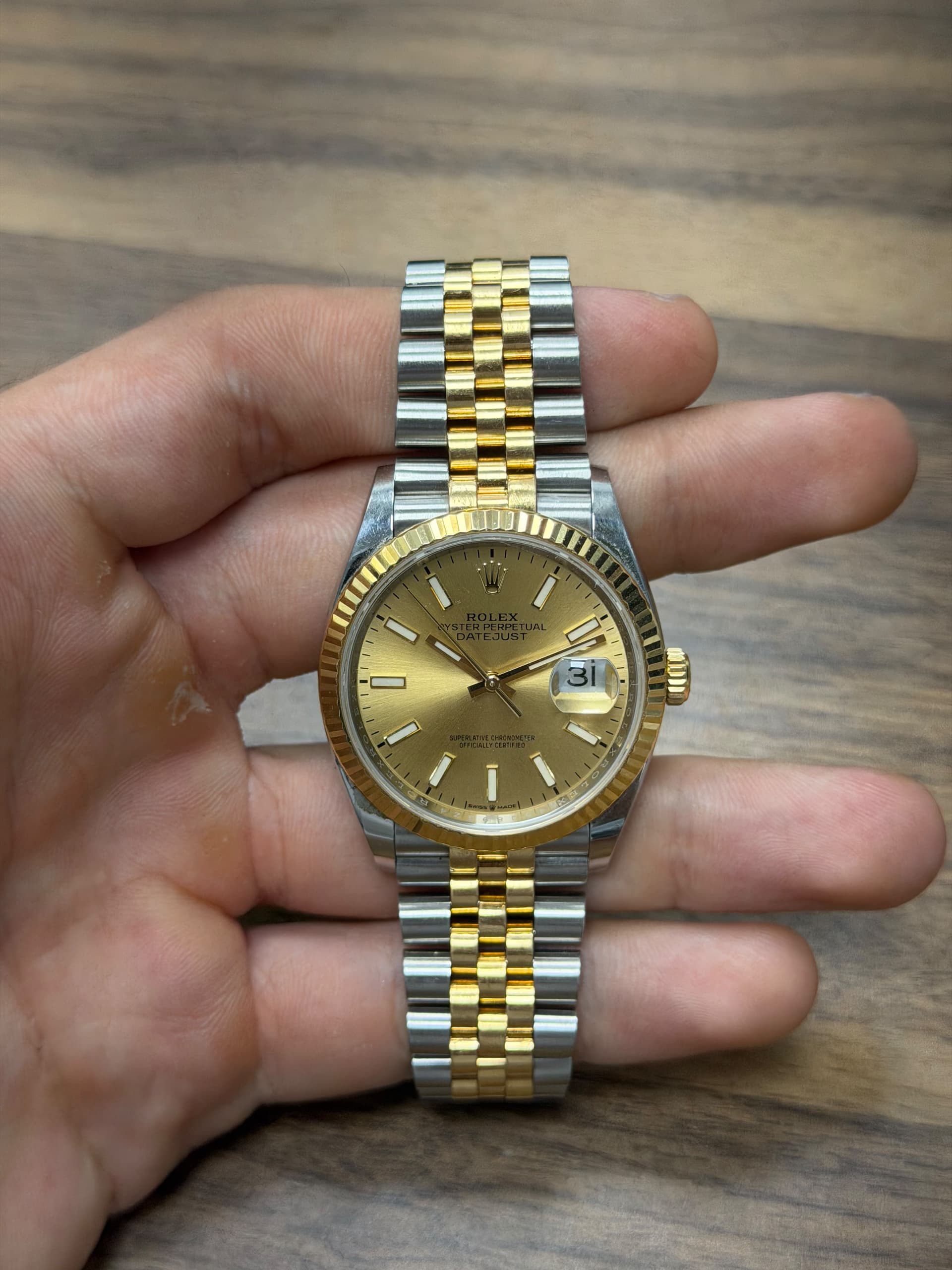 Rolex Datejust 36 (Yellow Gold)
