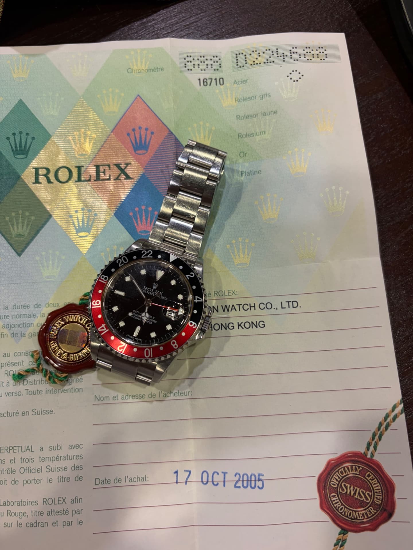 Rolex GMT-Master II