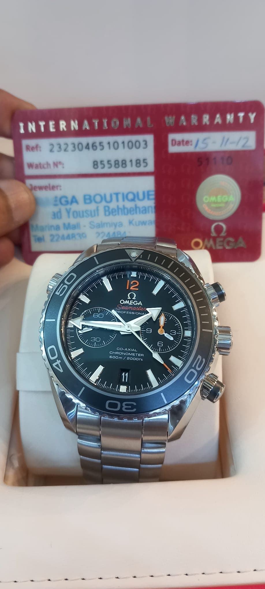 Omega Seamaster Planet Ocean Chronograph