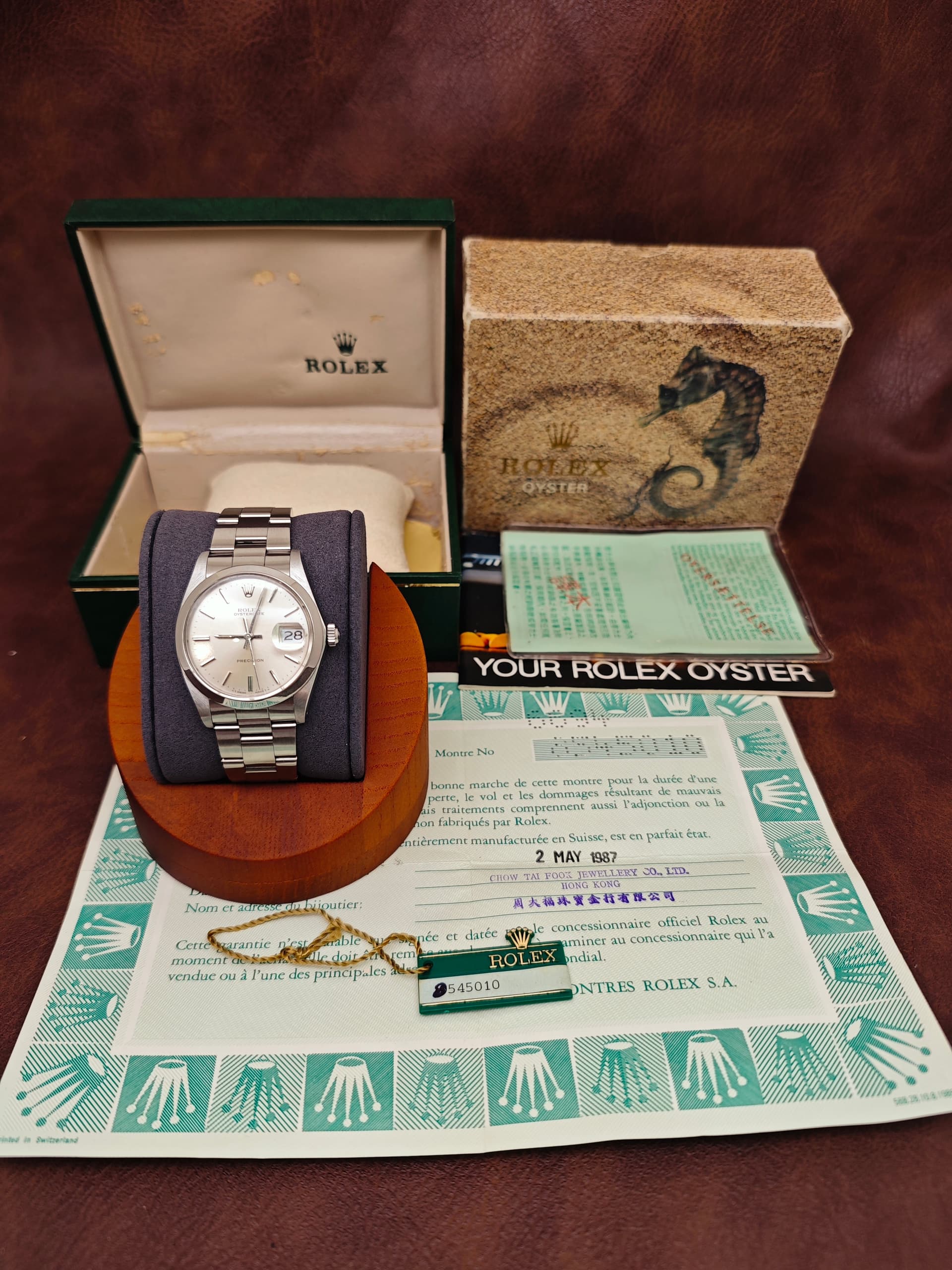 Rolex Oysterdate Precision
