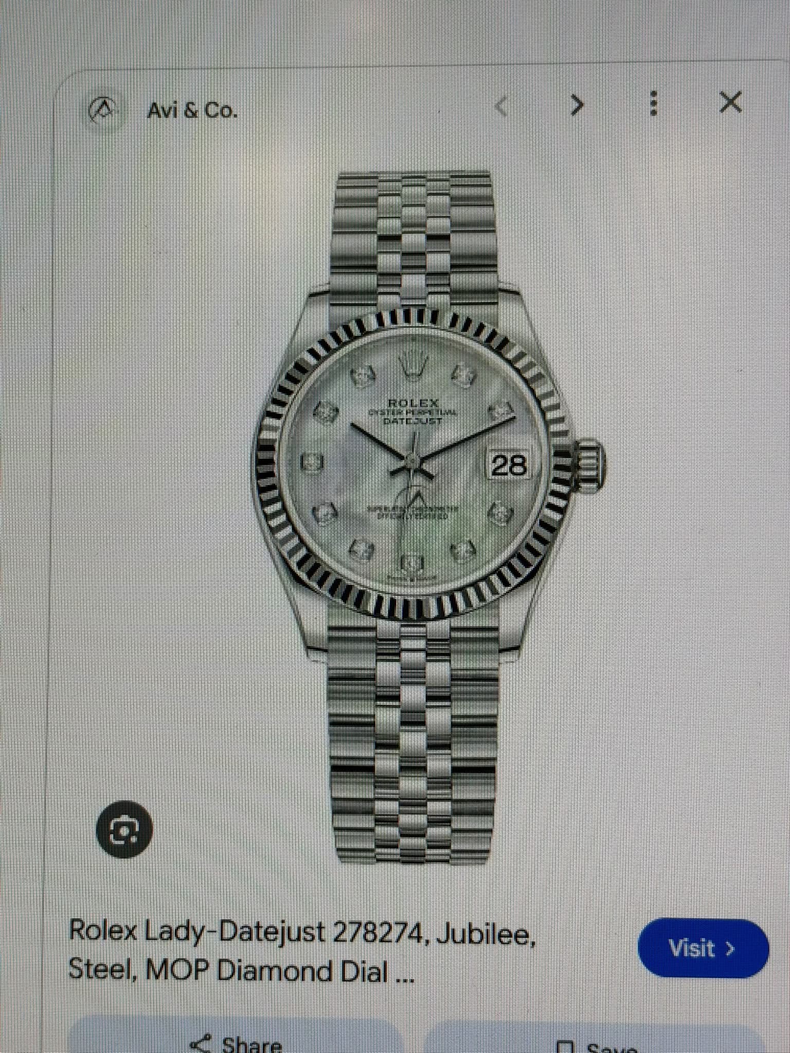 Rolex Datejust 31