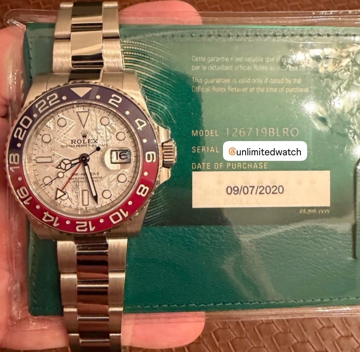 Rolex GMT-Master II
